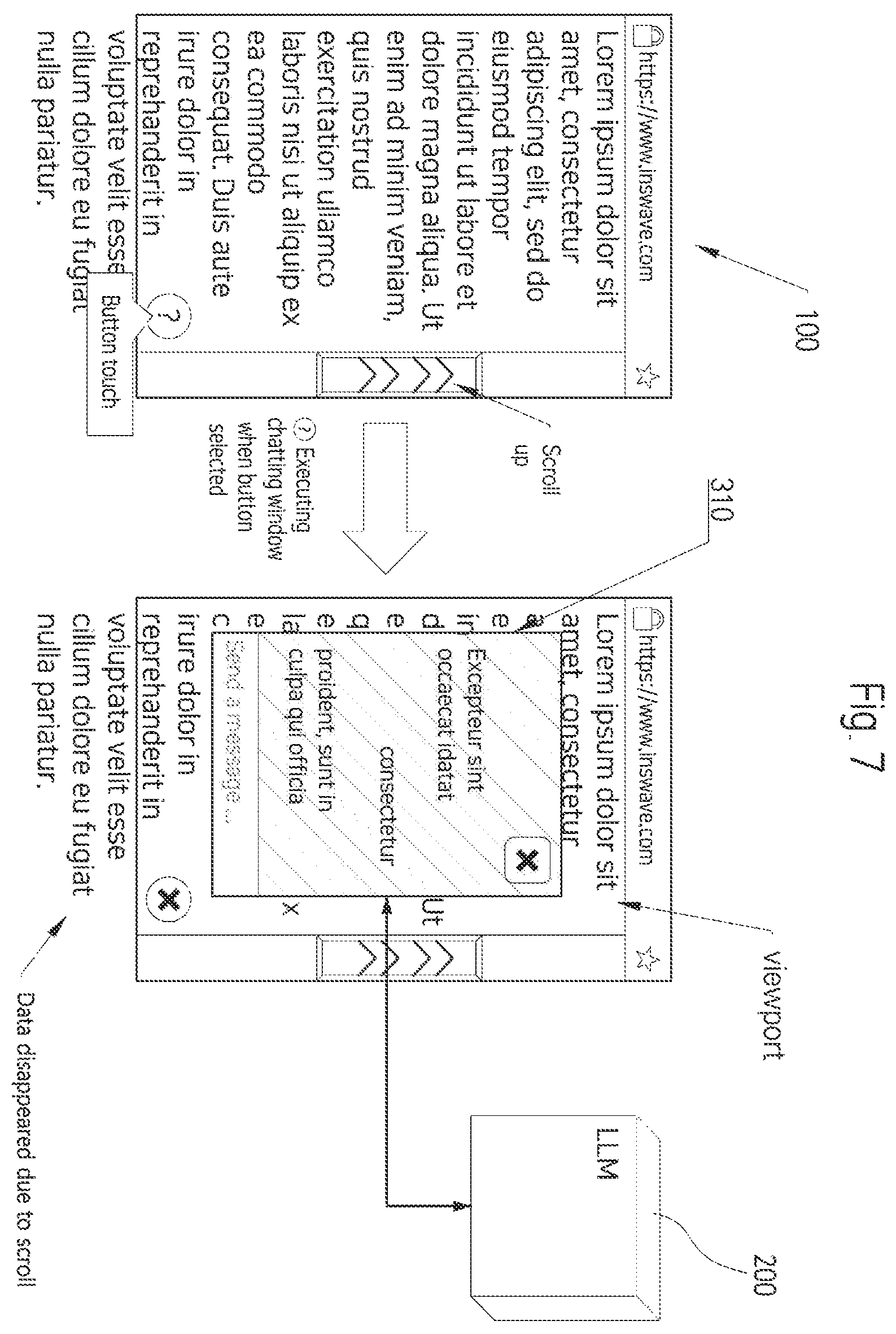 Patent US12184592 Figure 7 – Context-based interactive service providing system and method