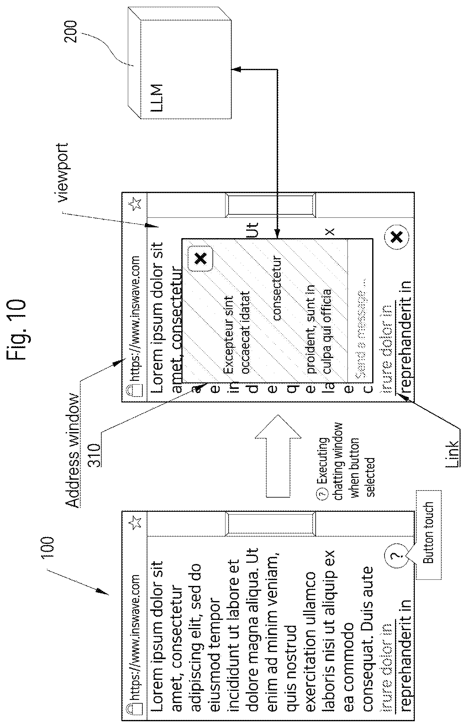 Patent US12184592 Figure 10 – Context-based interactive service providing system and method
