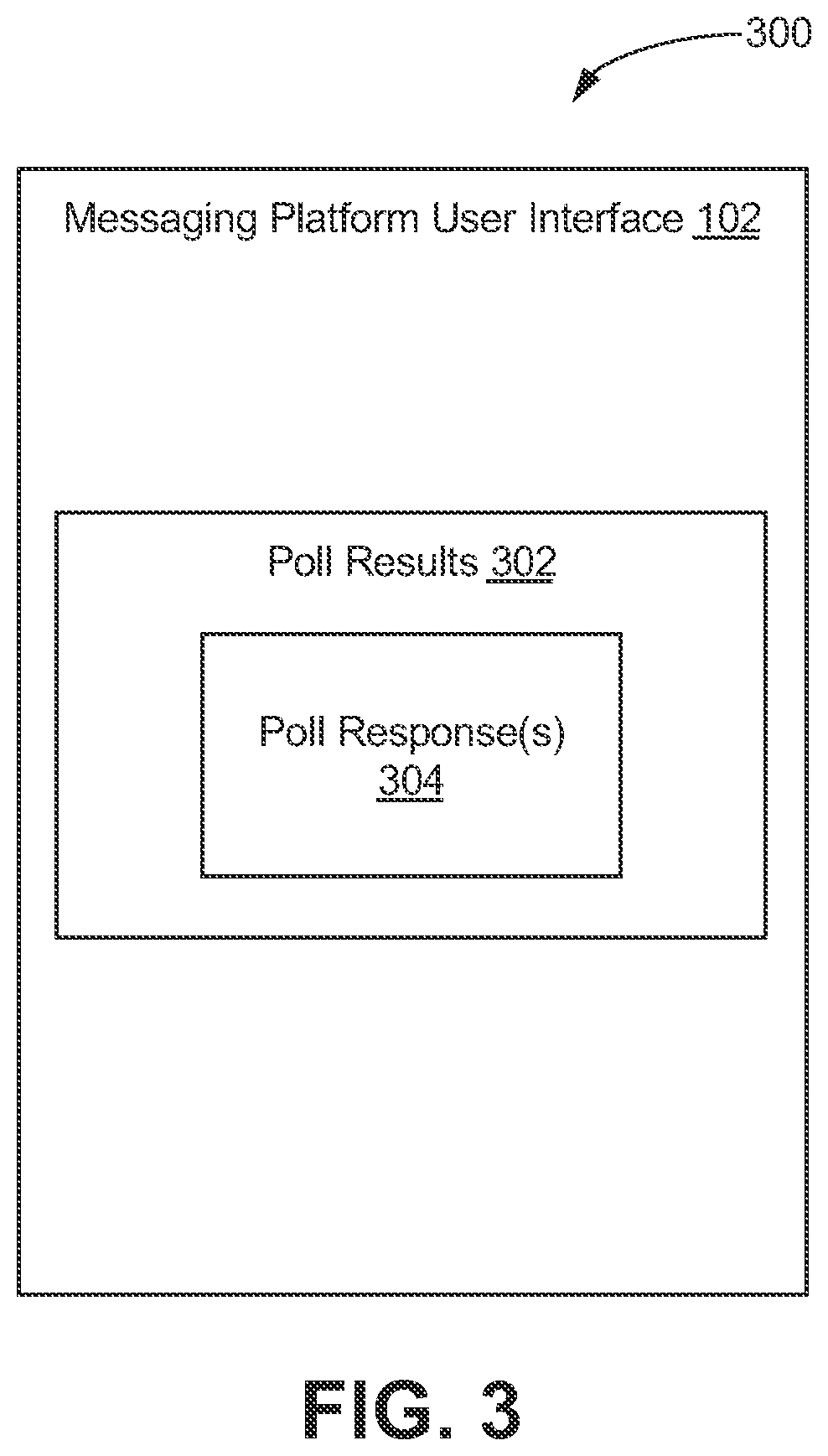 Patent US12184594 Figure 3 – Enabling polls in an end-to-end encrypted messaging platform
