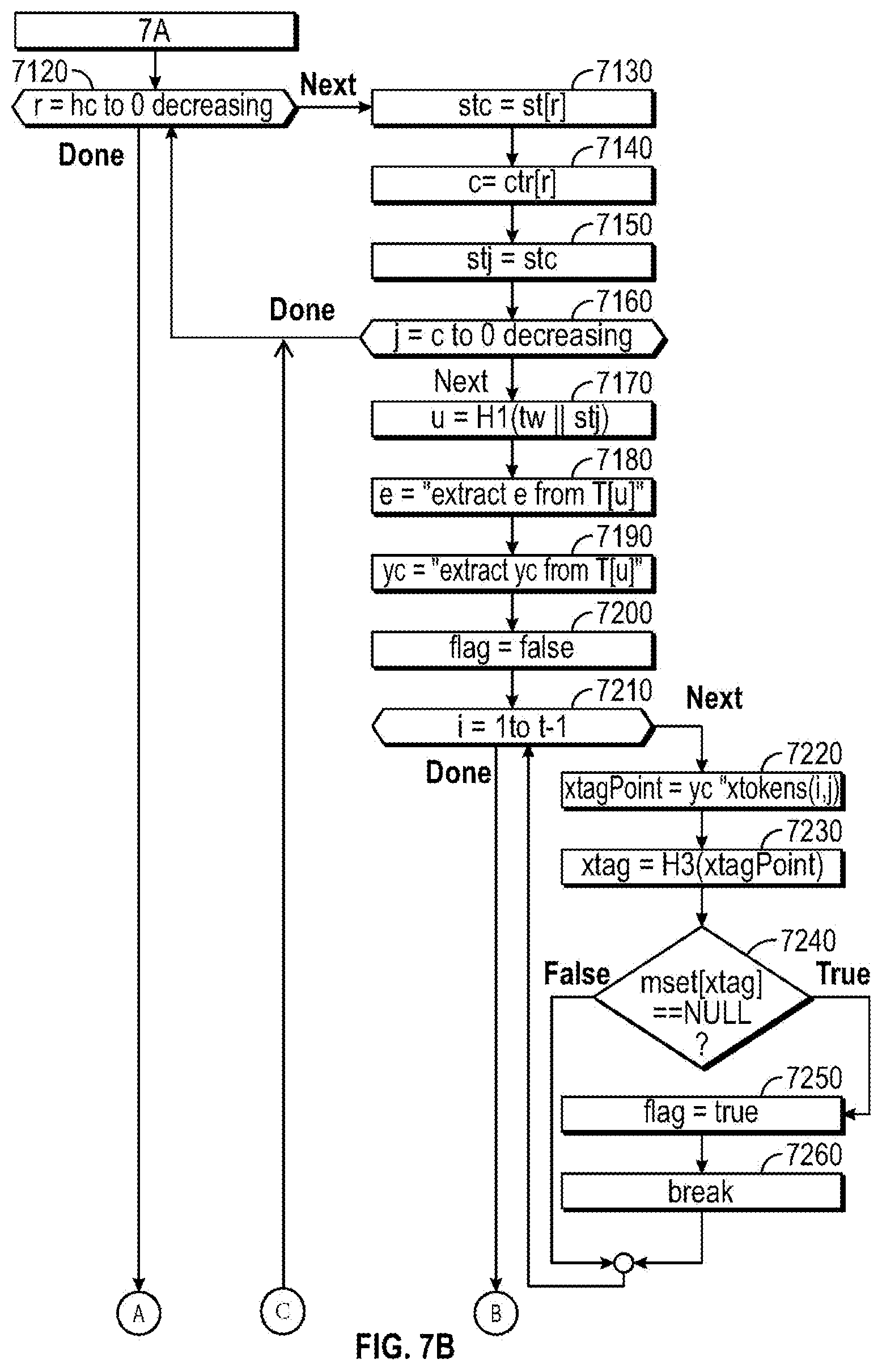 Patent US12184625 Figure 11 – Private search service