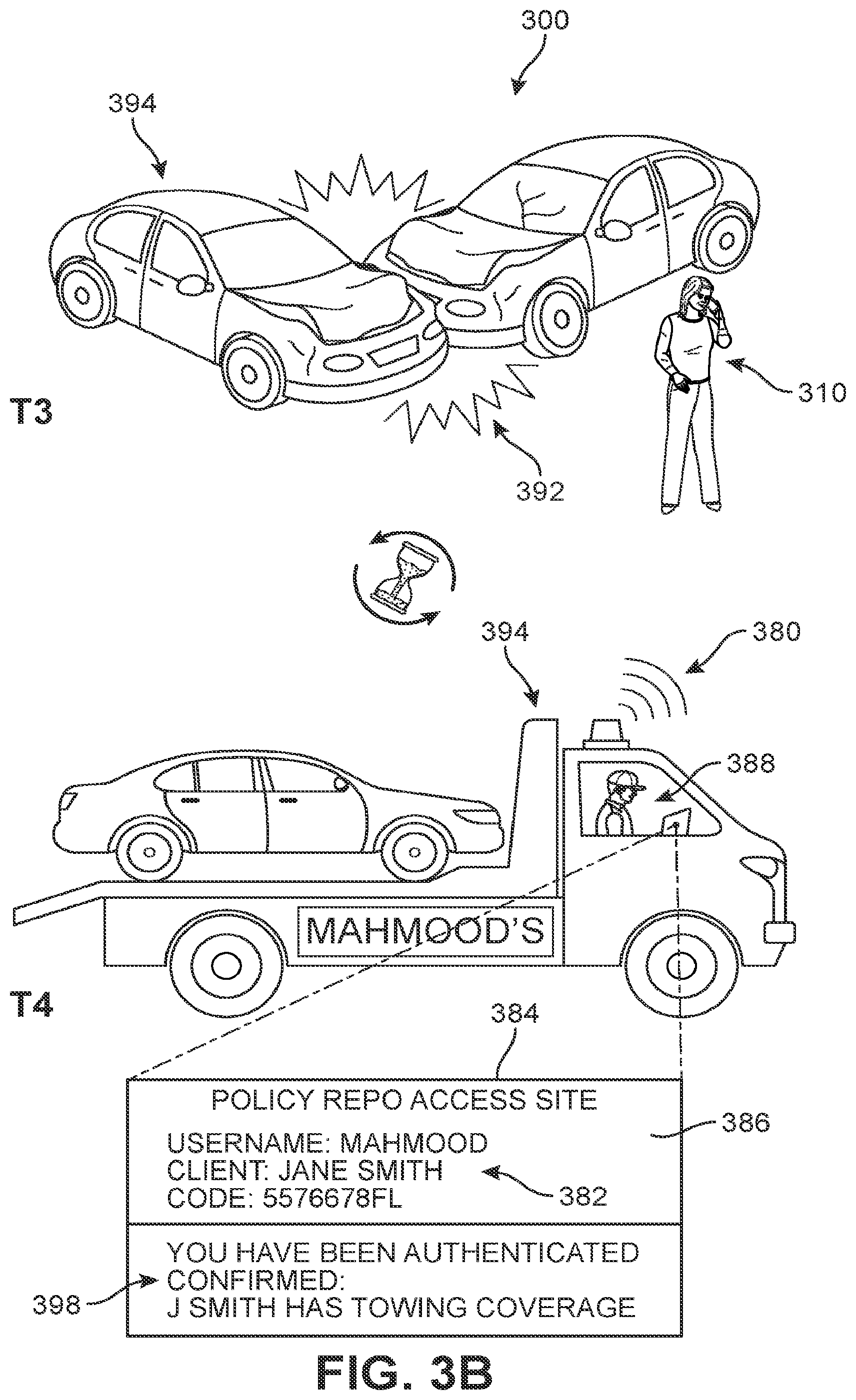 Patent US12184630 Figure 4 – Insurance record repository authentication system and method