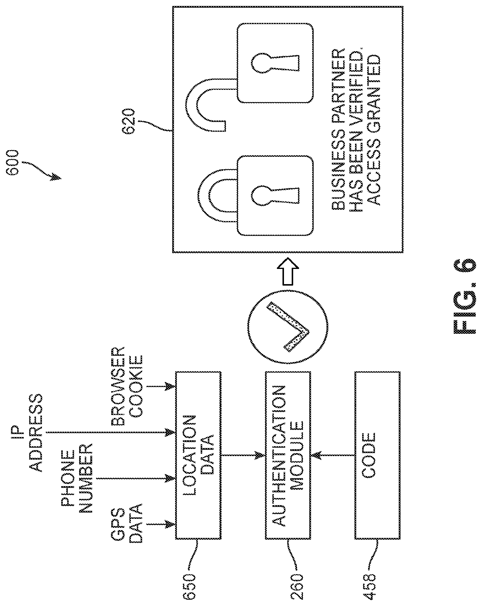 Patent US12184630 Figure 7 – Insurance record repository authentication system and method