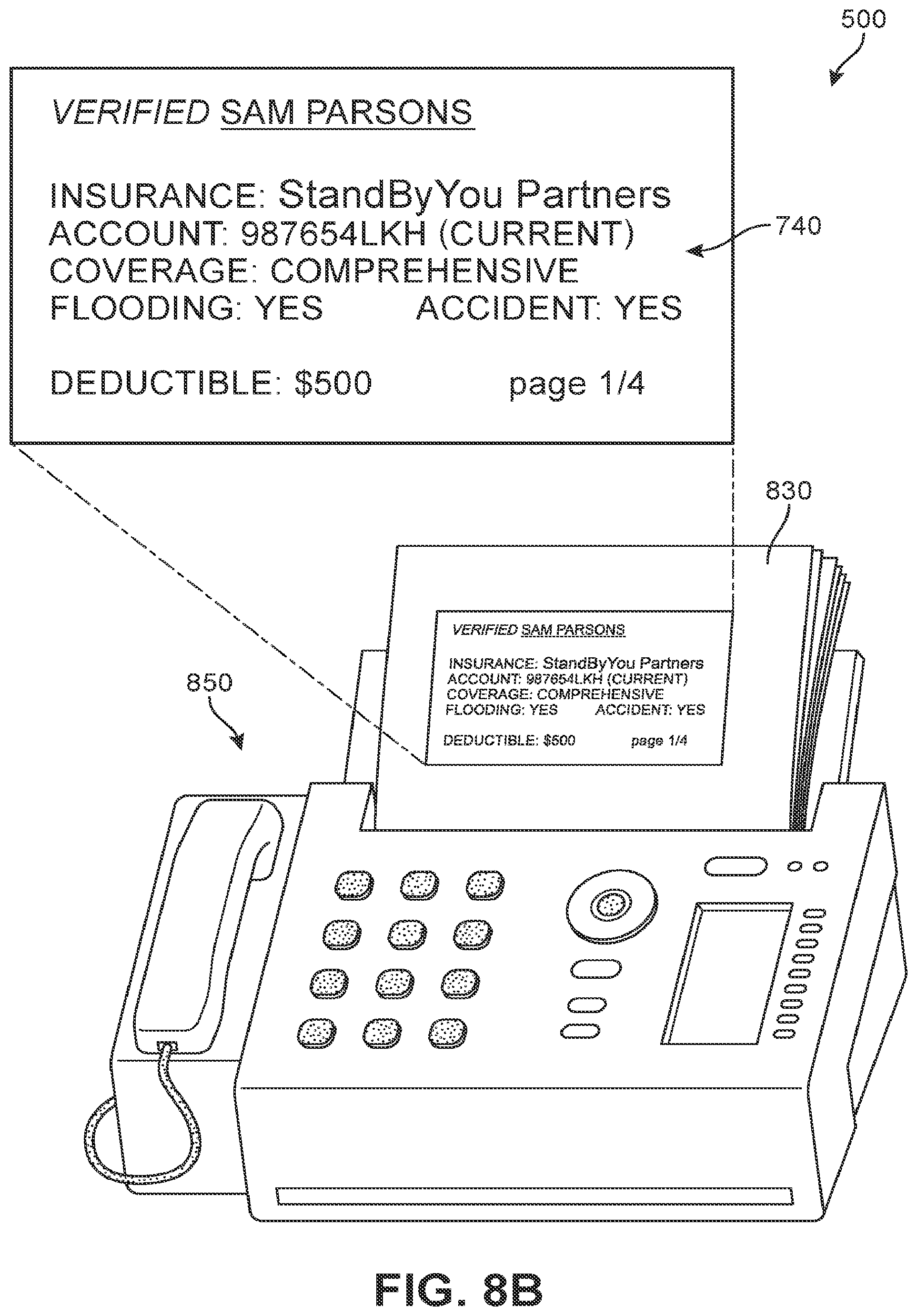 Patent US12184630 Figure 10 – Insurance record repository authentication system and method
