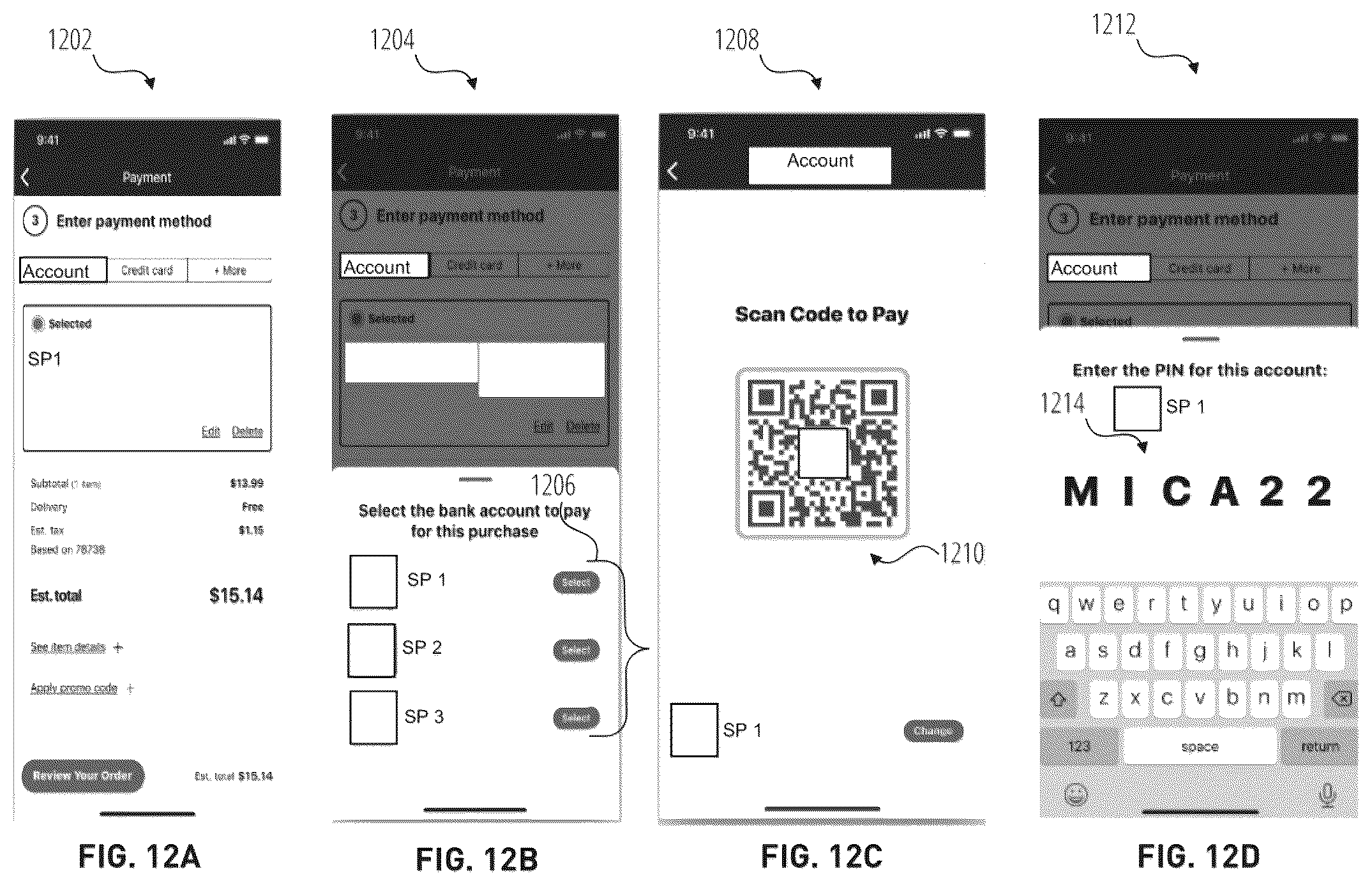 Patent US12184638 Figure 18 – Systems, methods, and computing platforms for executing credential-less network-based communication exchanges