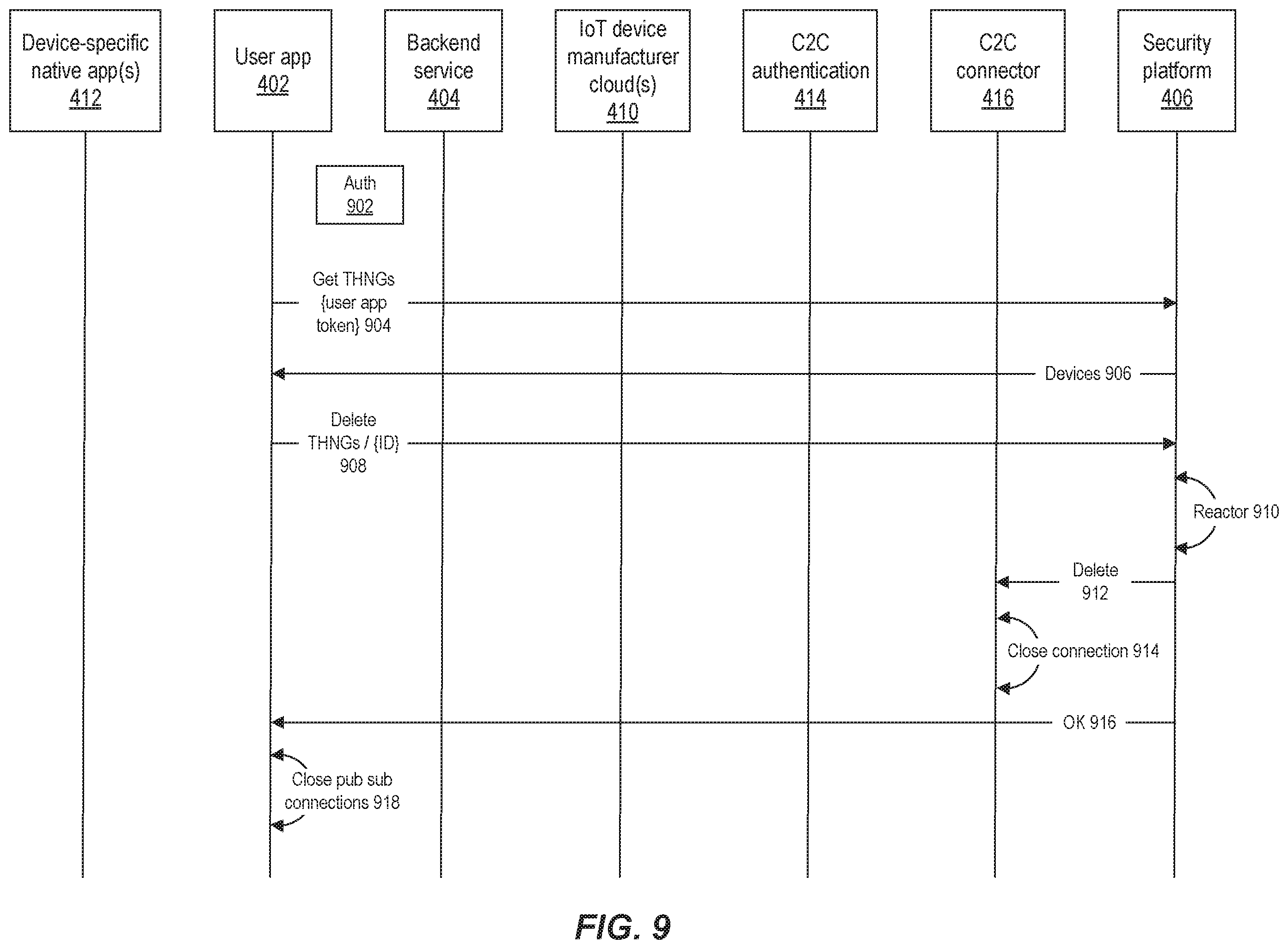 Patent US12184664 Figure 11 – Distributed ledger for network security management