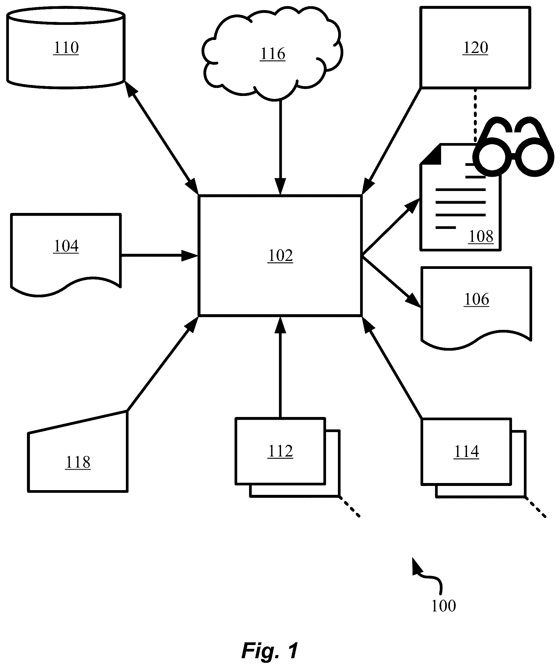 Patent US12184685 Figure 1 – Usage-tracking of assets for security assurance