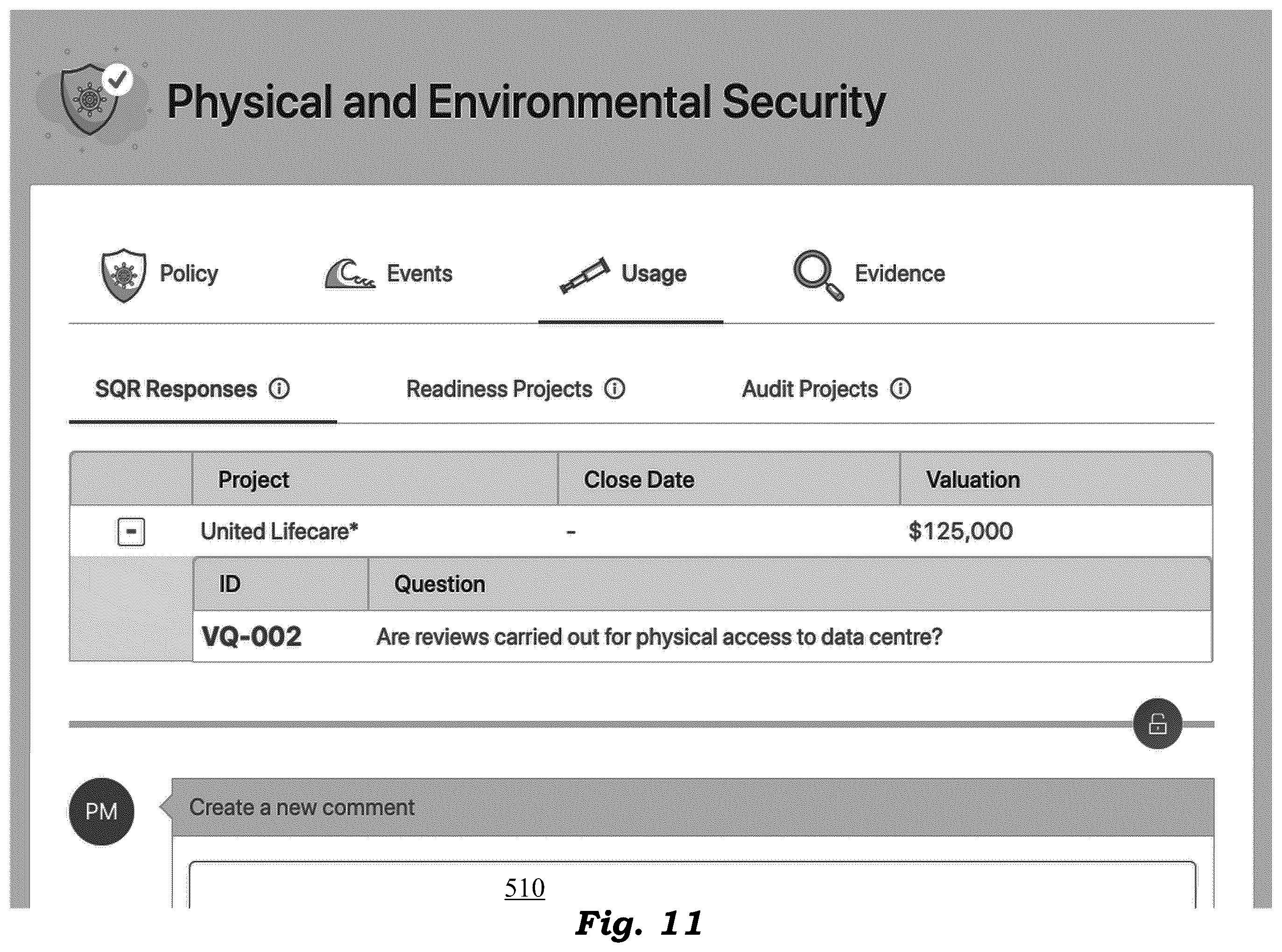 Patent US12184685 Figure 14 – Usage-tracking of assets for security assurance