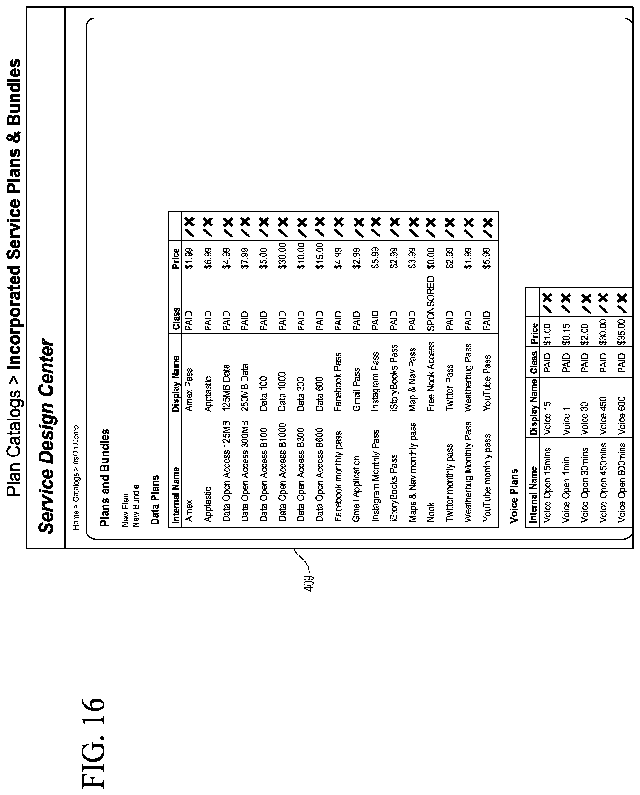 Patent US12184702 Figure 19 – Network service plan design