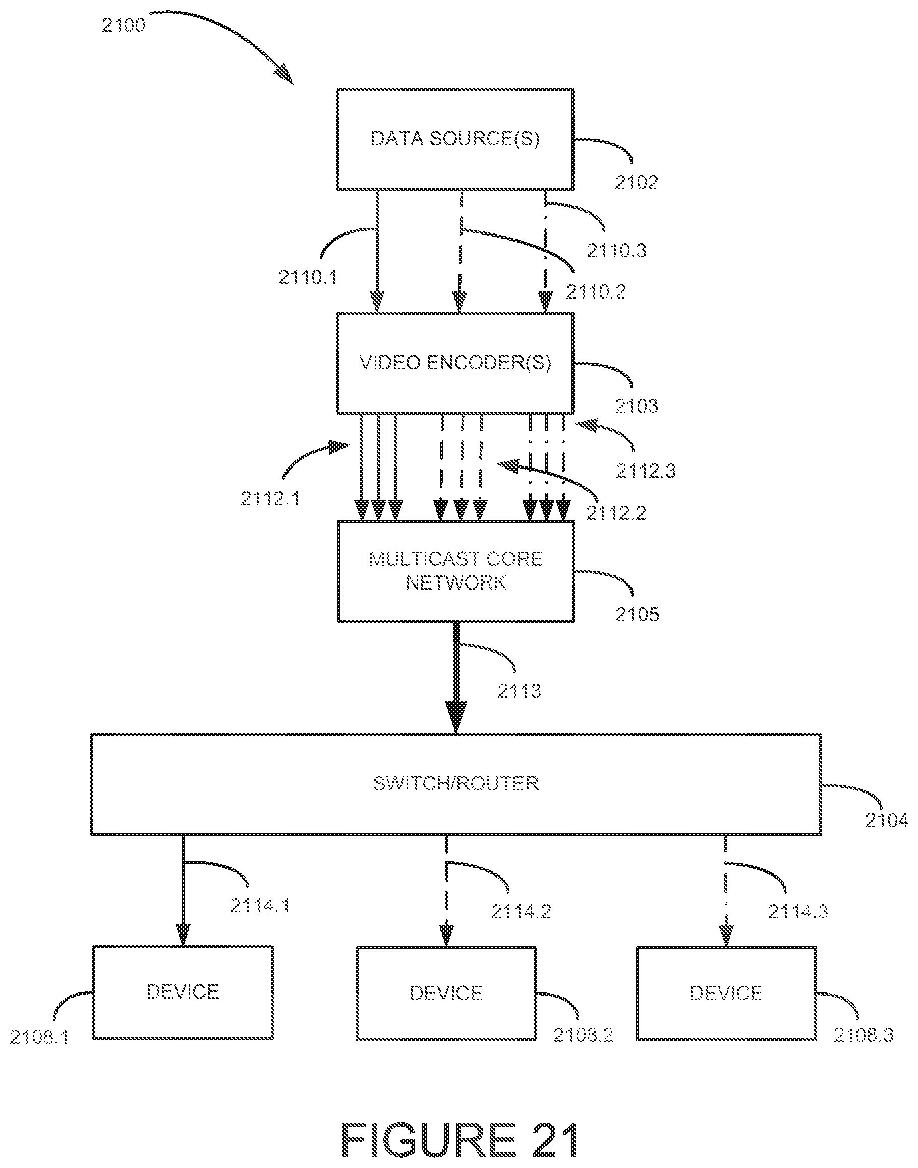 Patent US12184711 Figure 19 – Methods and systems for data transmission