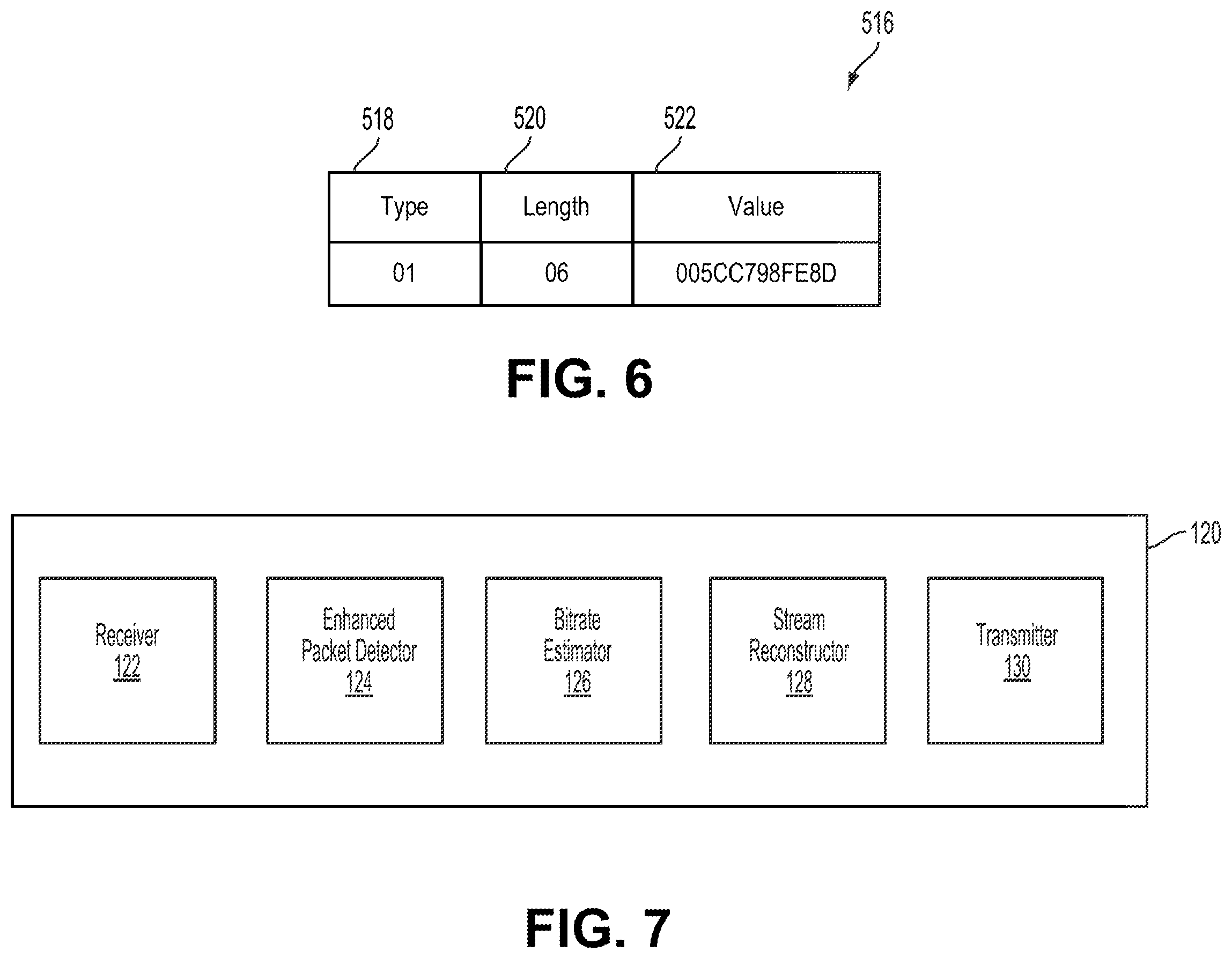 Patent US12184715 Figure 5 – Reconstruction of CBR transport streams