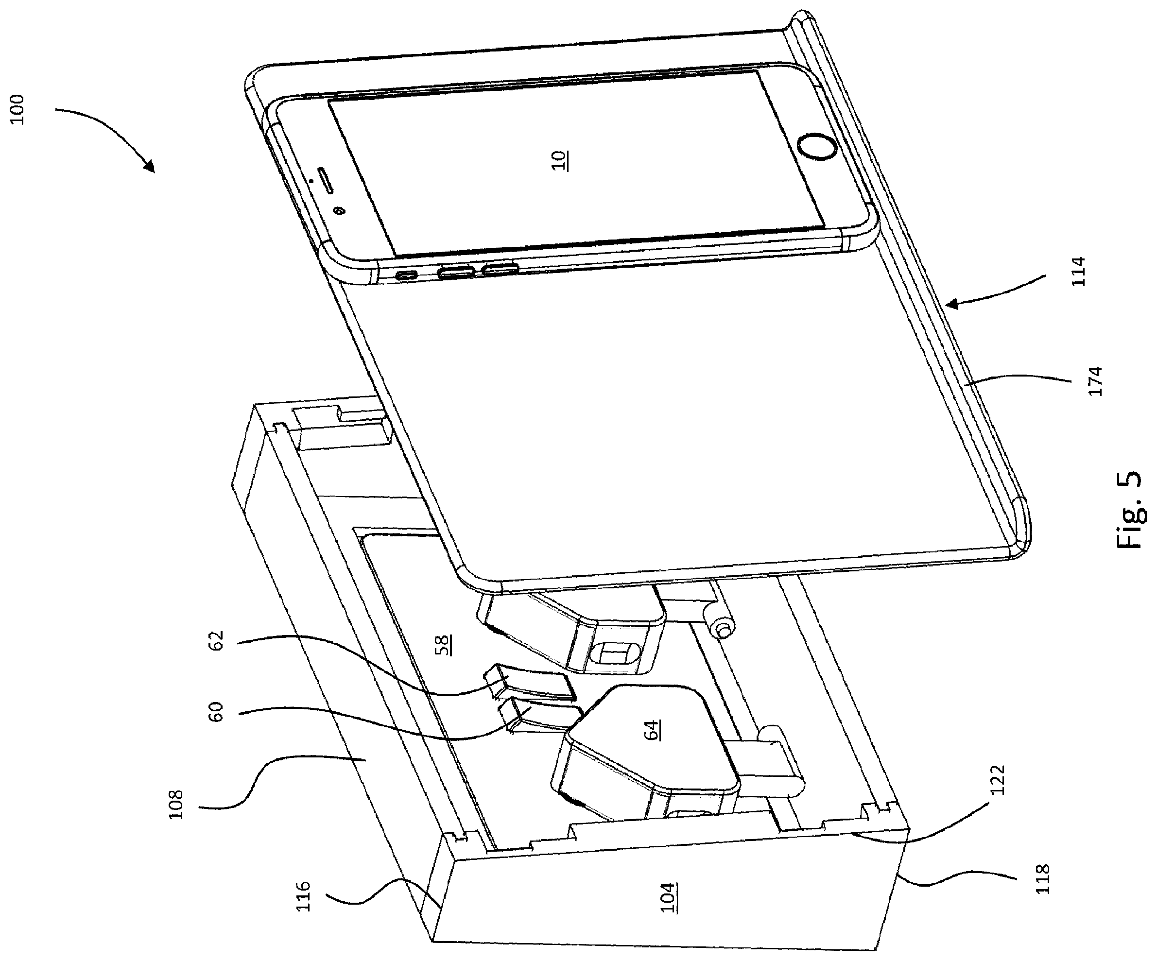 Patent US12184806 Figure 4 – Surface-mounted electronic apparatus