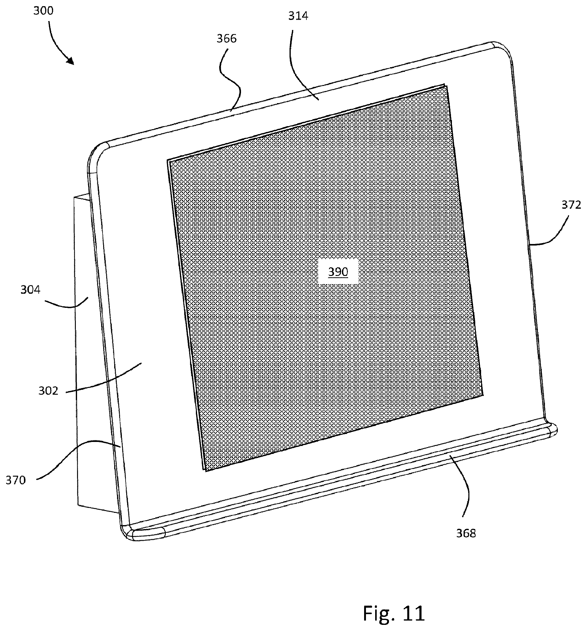 Patent US12184806 Figure 9 – Surface-mounted electronic apparatus