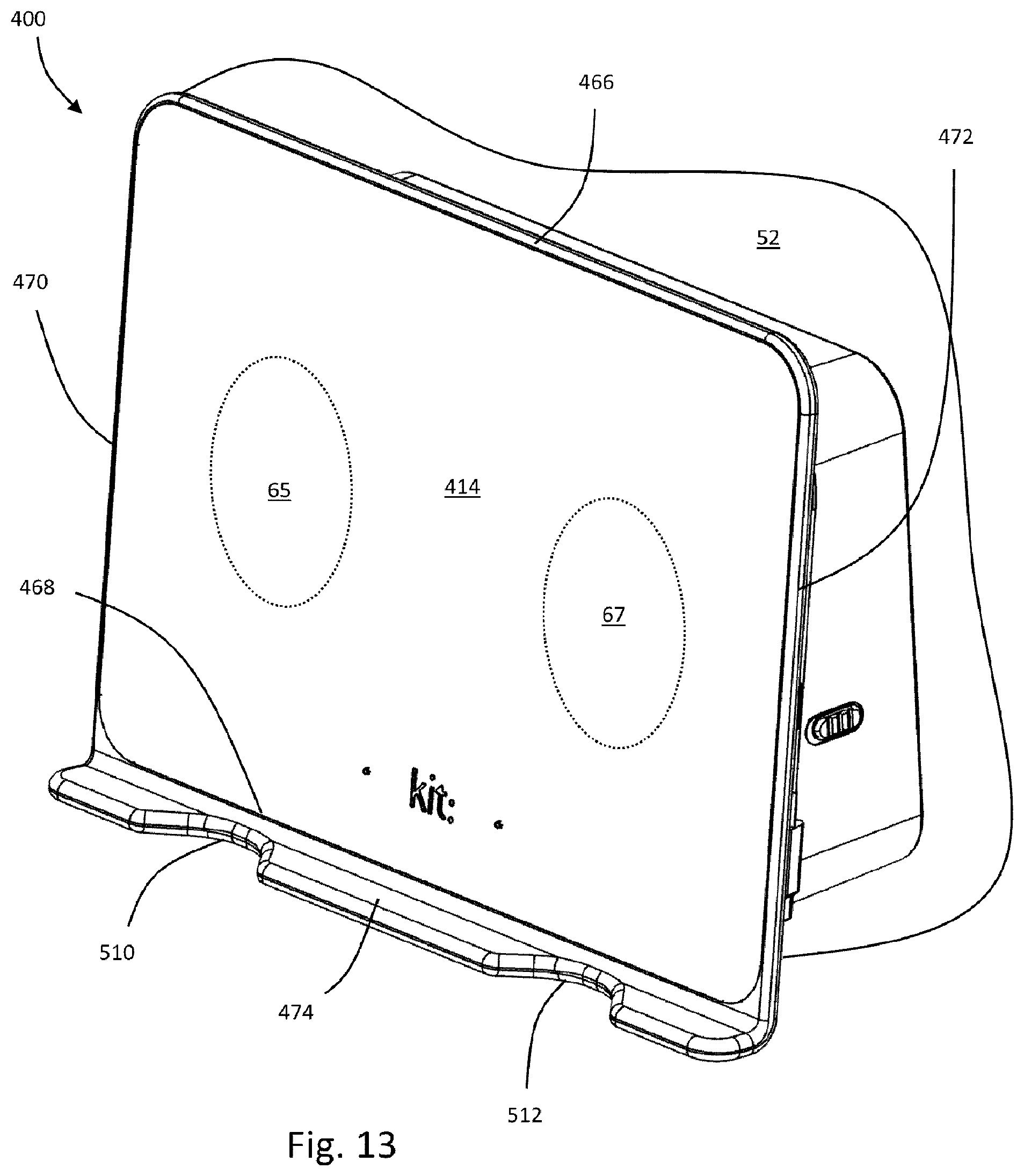 Patent US12184806 Figure 11 – Surface-mounted electronic apparatus