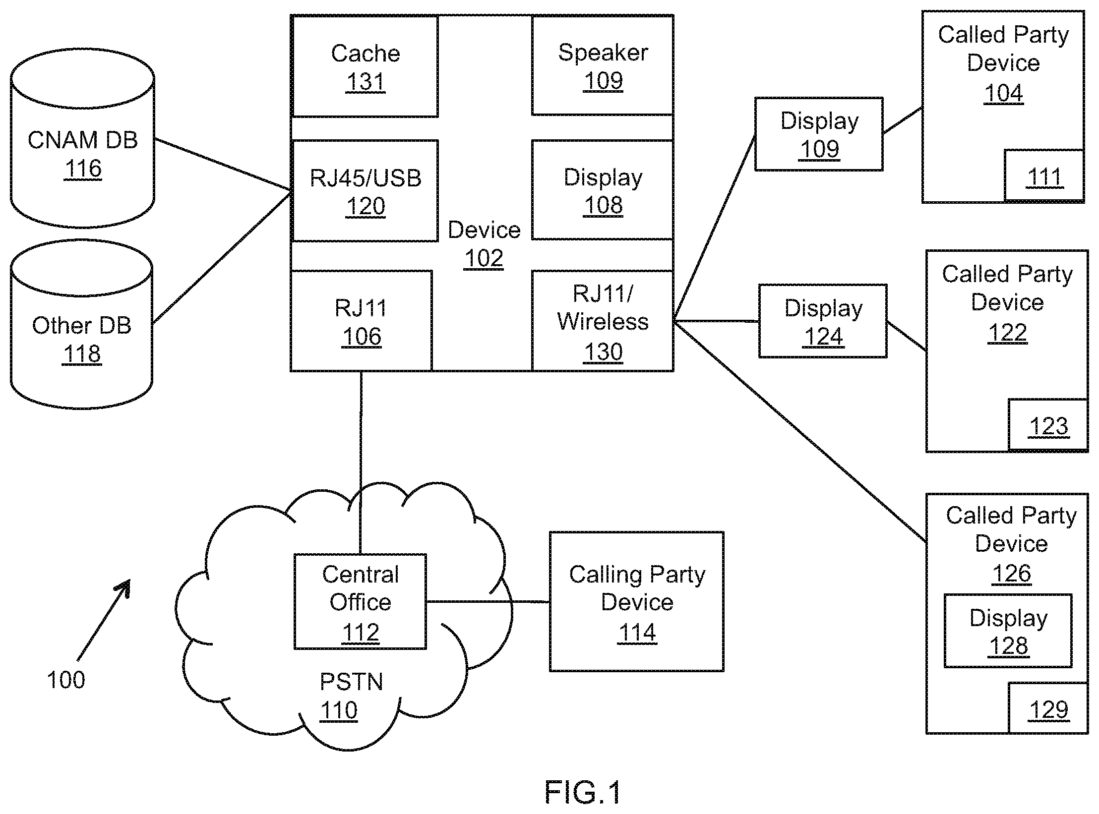 Patent US12184810 — Providing audio content to a device — Figure 1