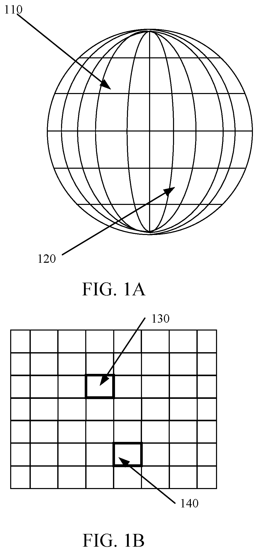 Patent US12184837 Figure 1 – Modifying a set of angle prediction modes for coding an equirectangular projection format image