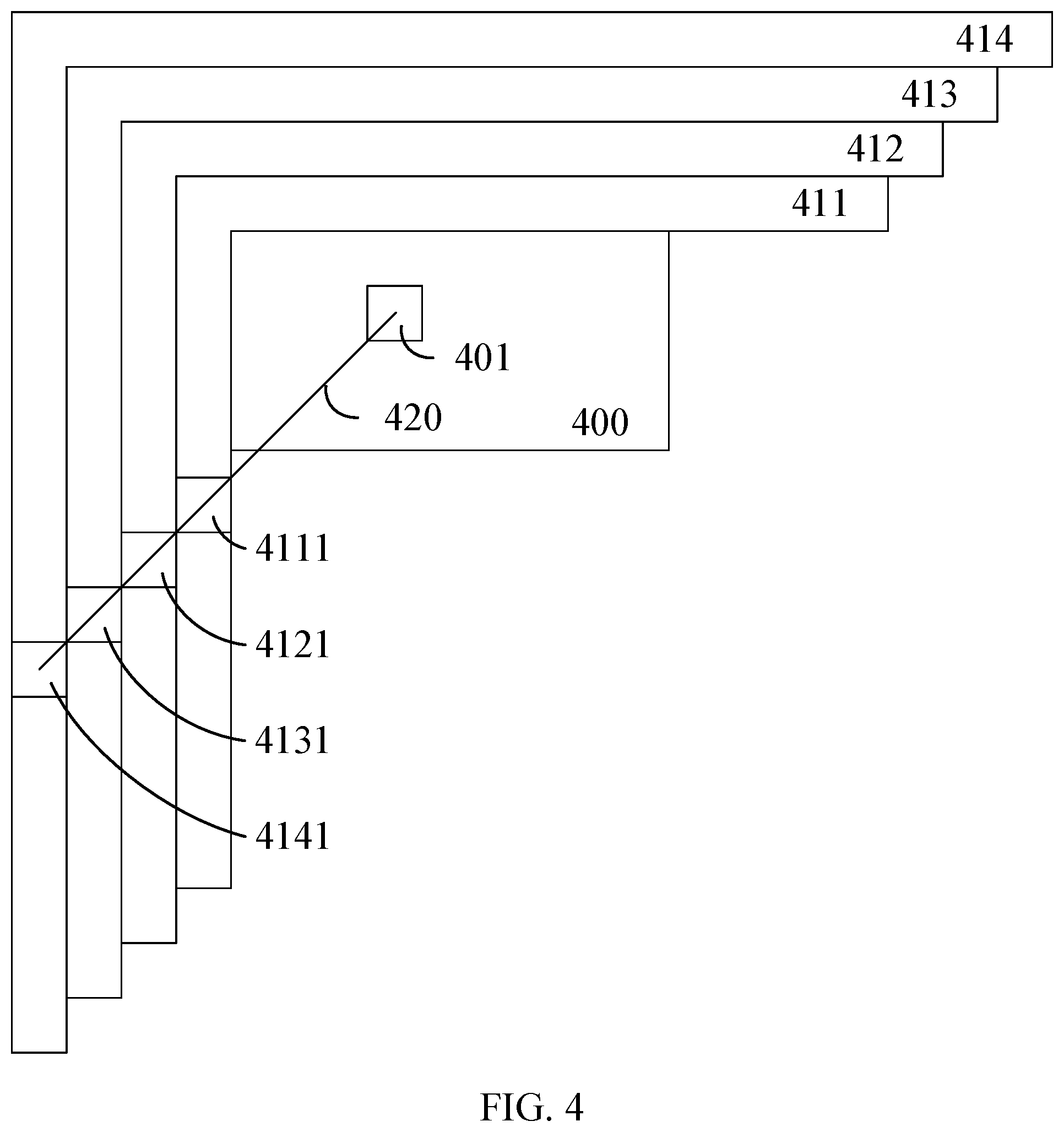 Patent US12184875 Figure 4 – Non-transitory computer-readable medium for selecting a prediction mode based on a line index