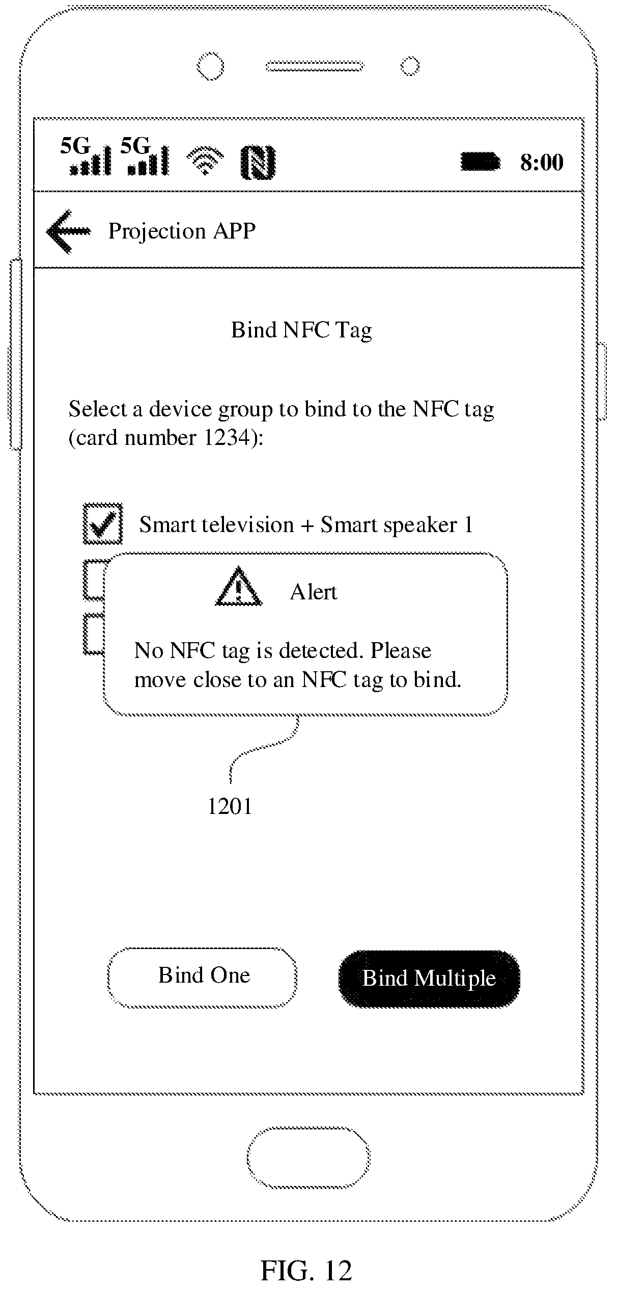 Patent US12184921 Figure 10 – Cross-device content projection method and electronic device