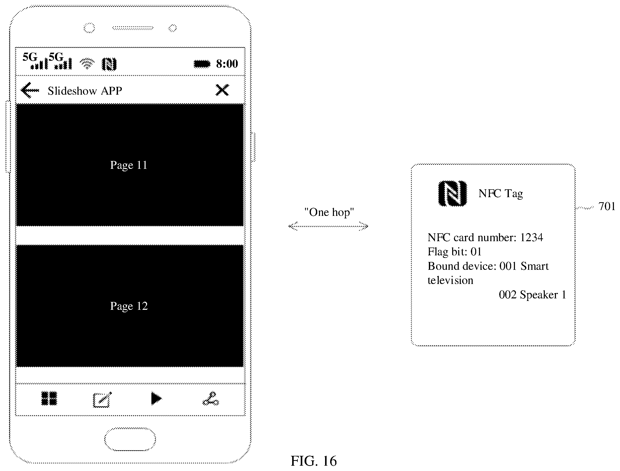 Patent US12184921 Figure 14 – Cross-device content projection method and electronic device