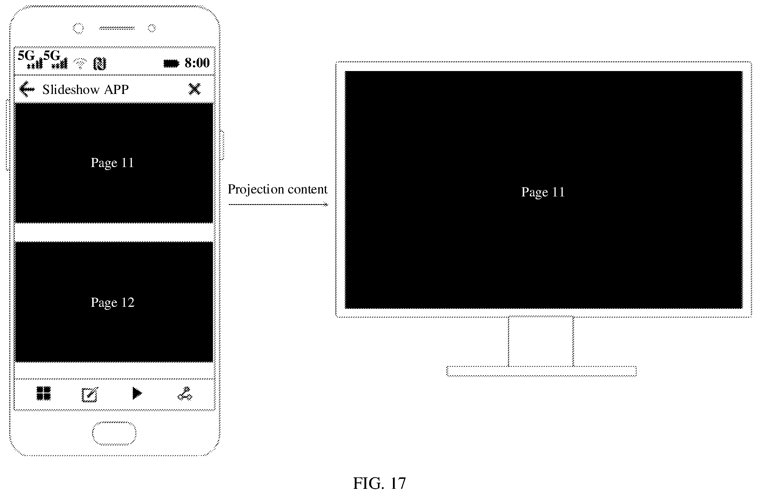 Patent US12184921 Figure 15 – Cross-device content projection method and electronic device