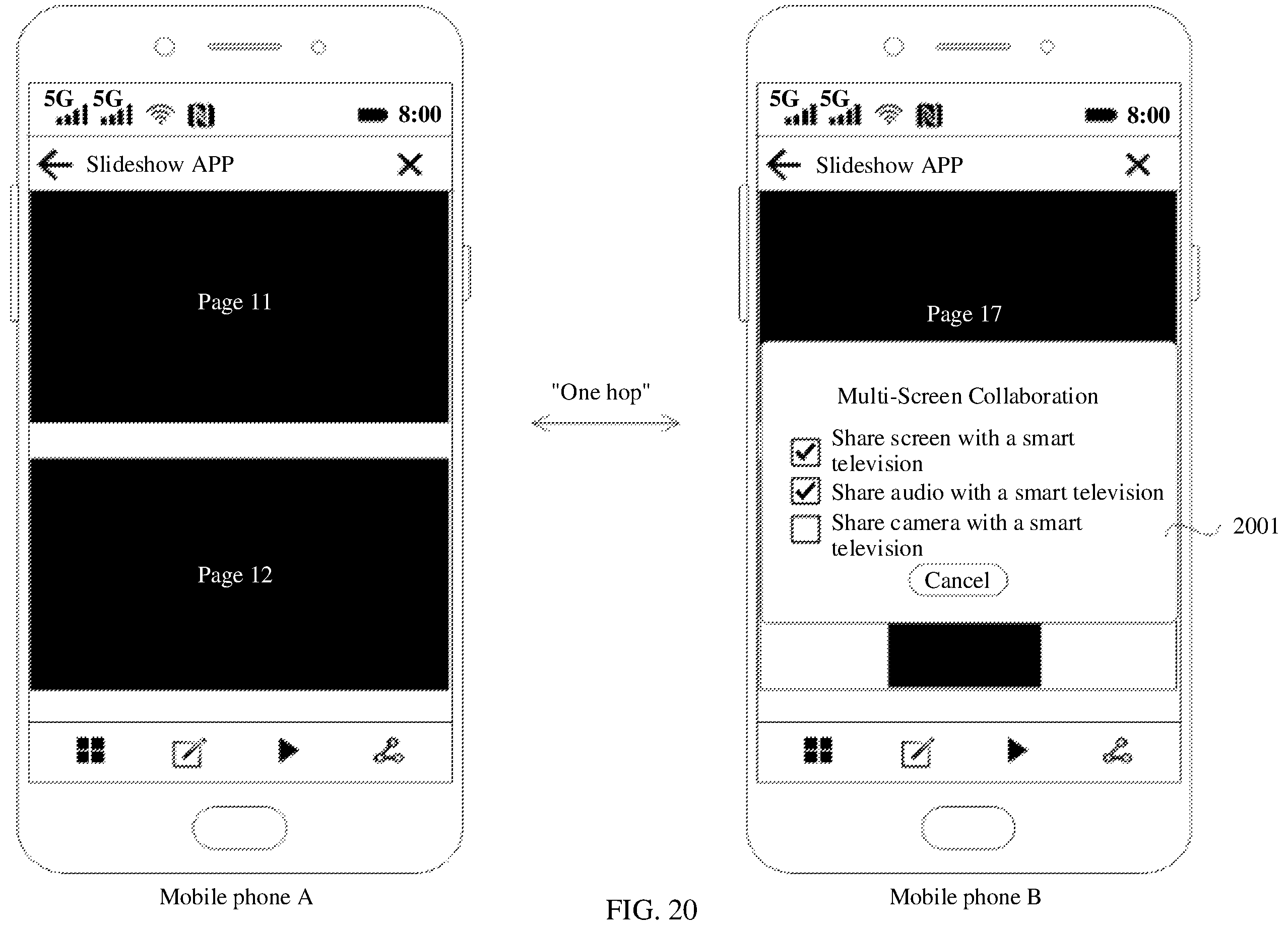 Patent US12184921 Figure 18 – Cross-device content projection method and electronic device