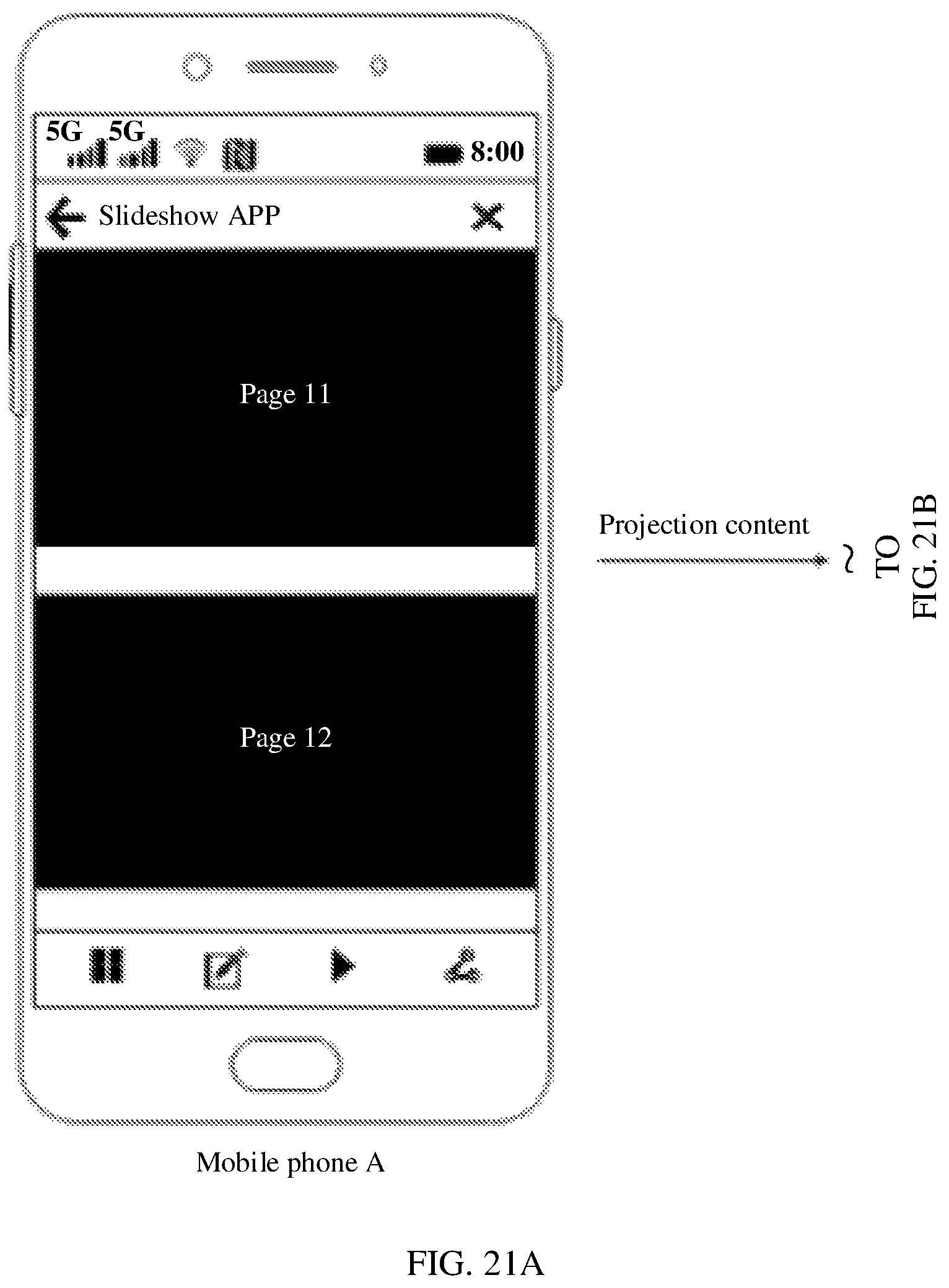 Patent US12184921 Figure 19 – Cross-device content projection method and electronic device