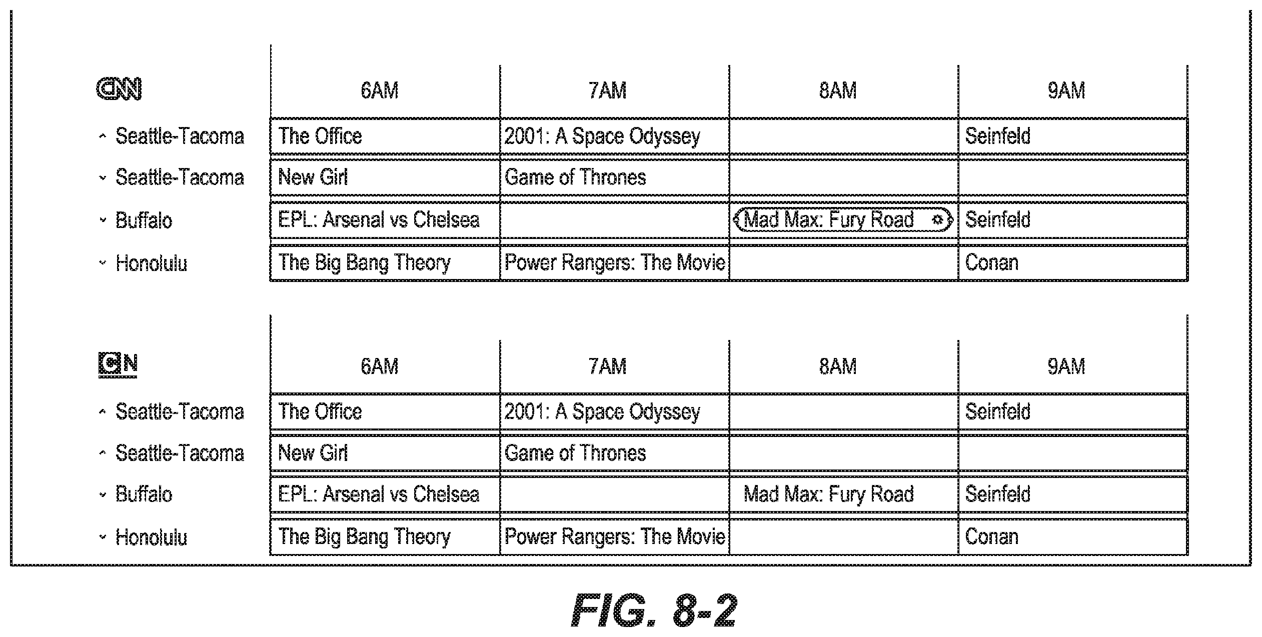 Patent US12184946 Figure 11 – Sequential delivery of advertising content across media devices