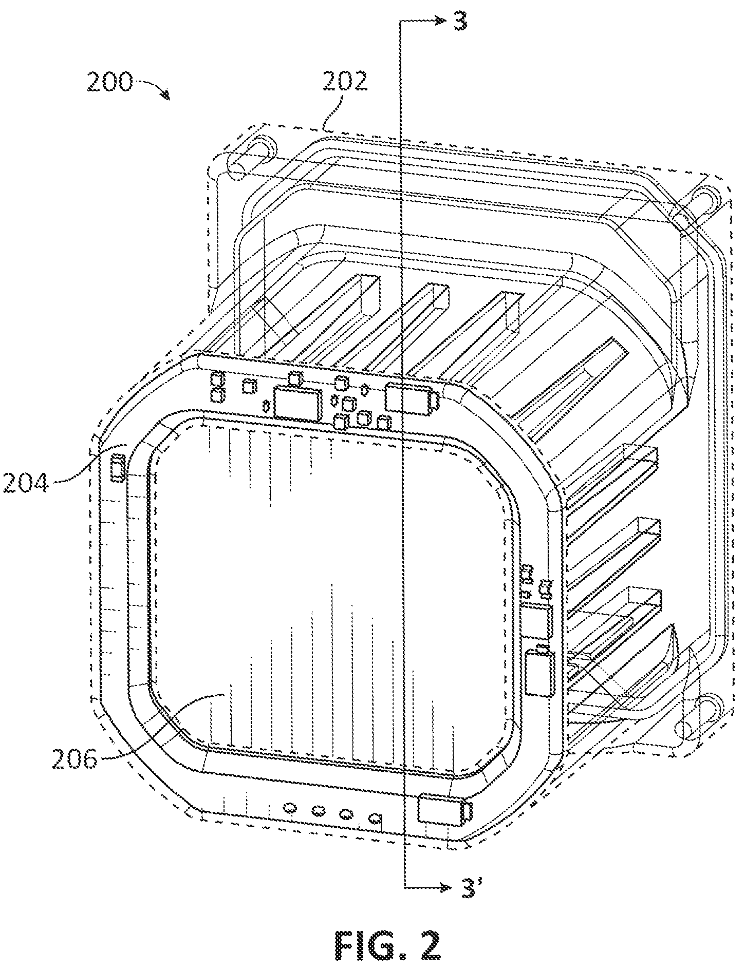 Patent US12184958 Figure 2 – Integrated camera with embedded heater systems and methods