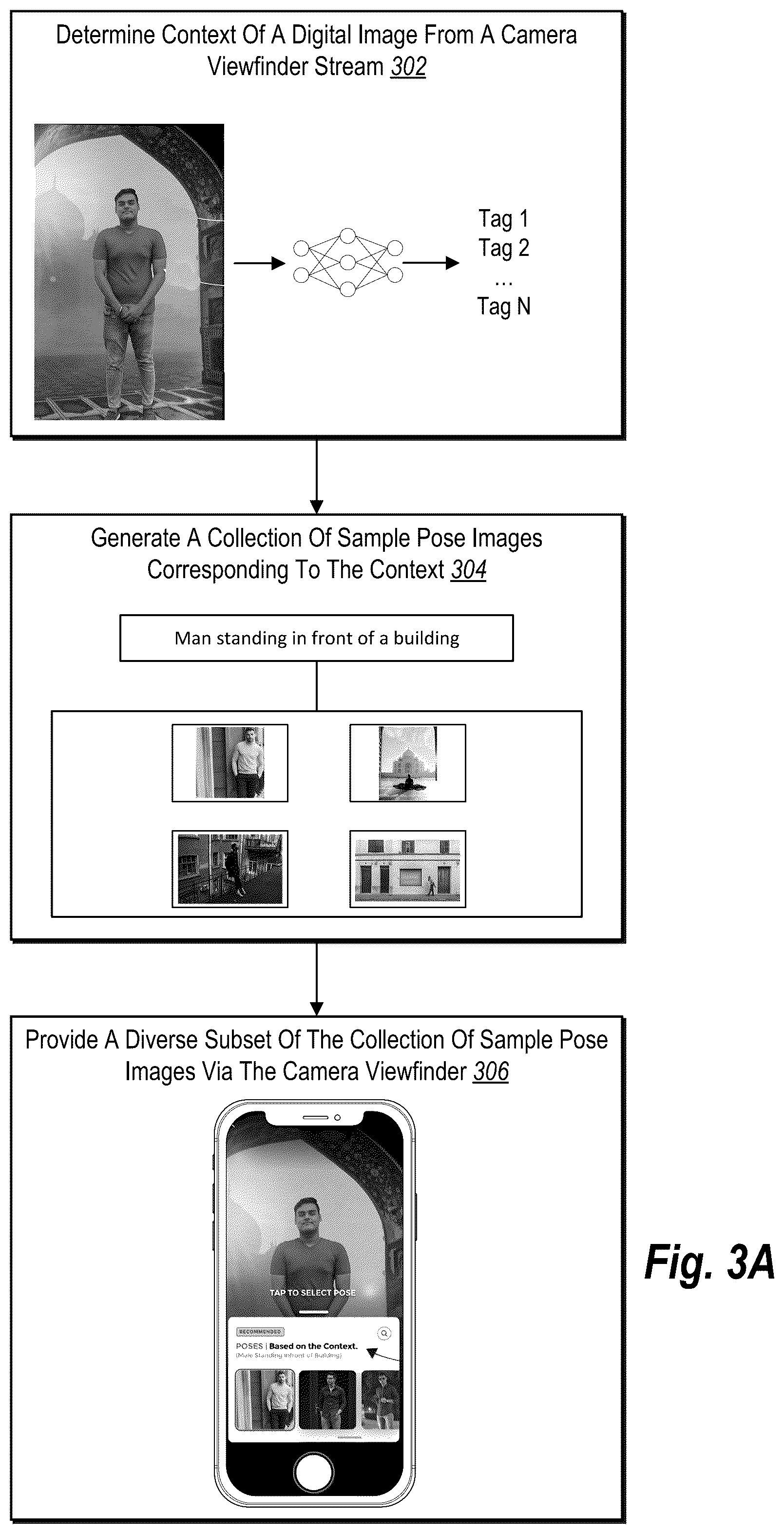 Patent US12184967 Figure 6 – Providing contextual augmented reality photo pose recommendations