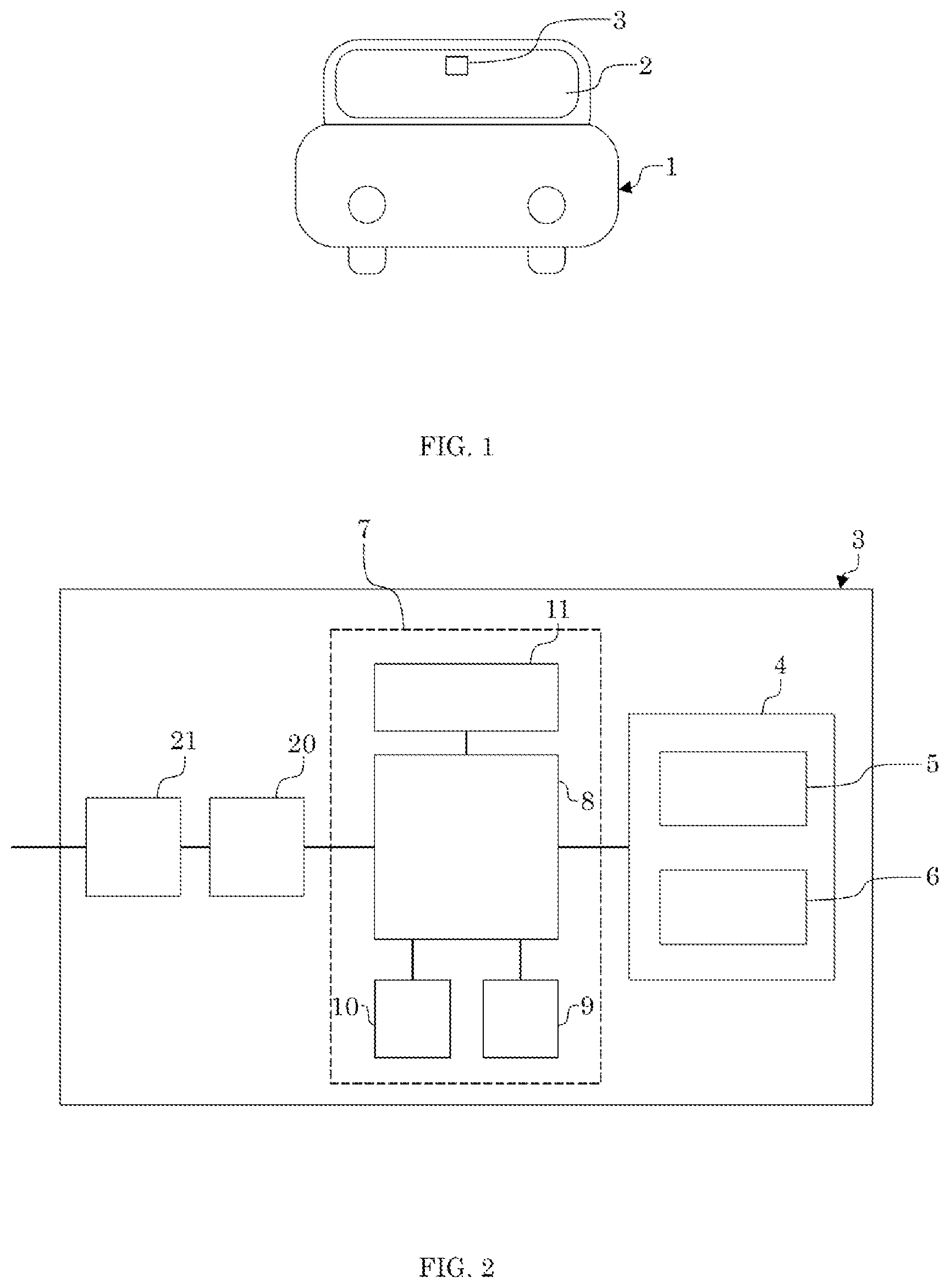 Patent US12184970 Figure 1 – Camera device, motor vehicle, method and computer program product