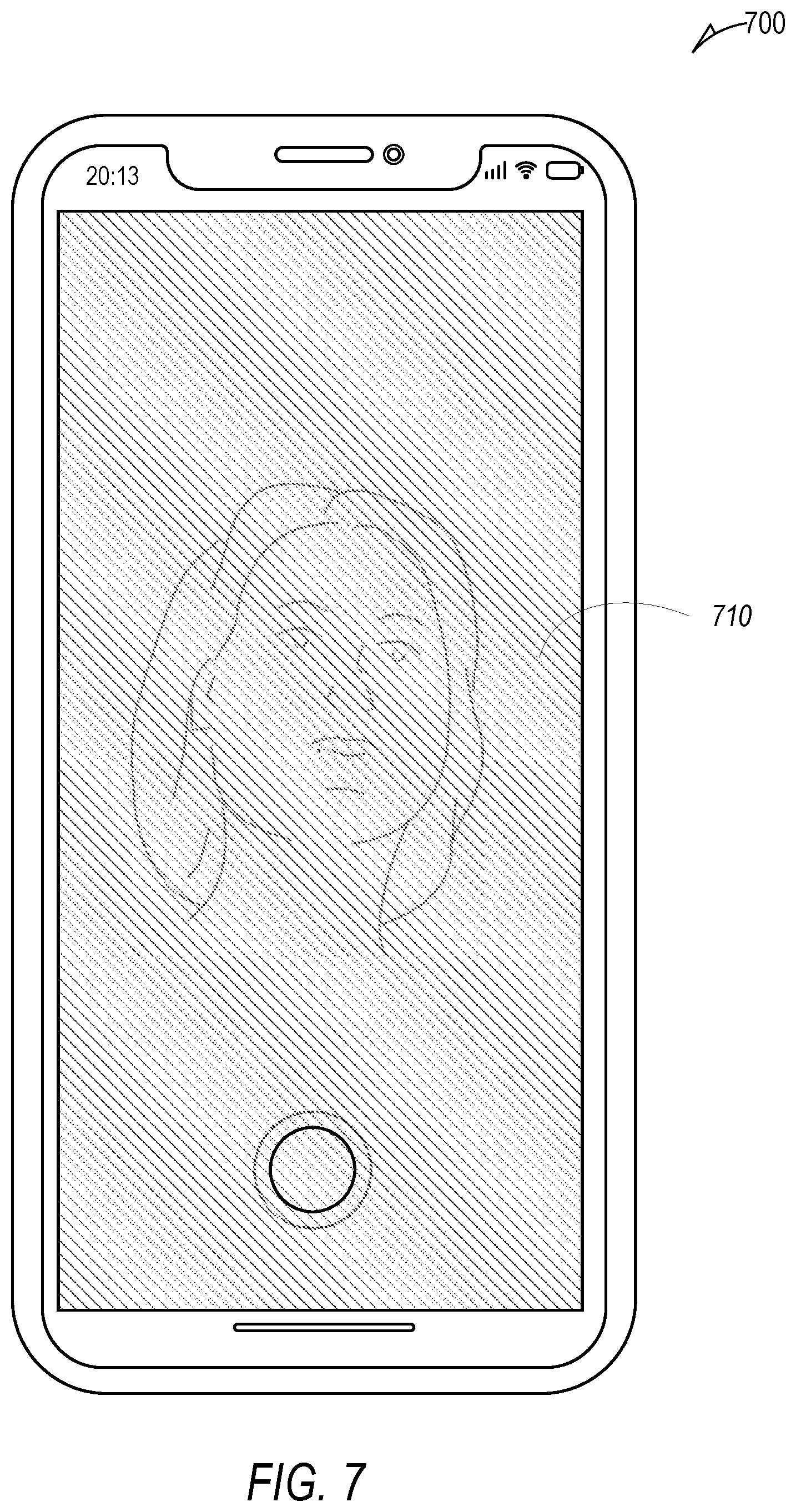 Patent US12184988 Figure 7 – Adaptive front flash view