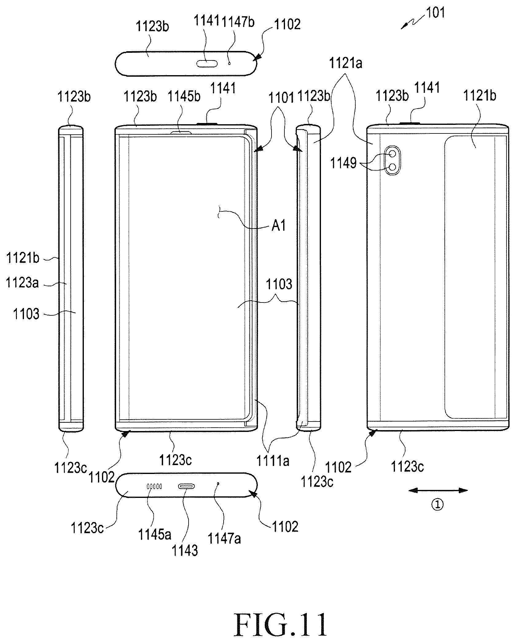 Patent US12184990 Figure 12 – Method for providing image and electronic device supporting the same