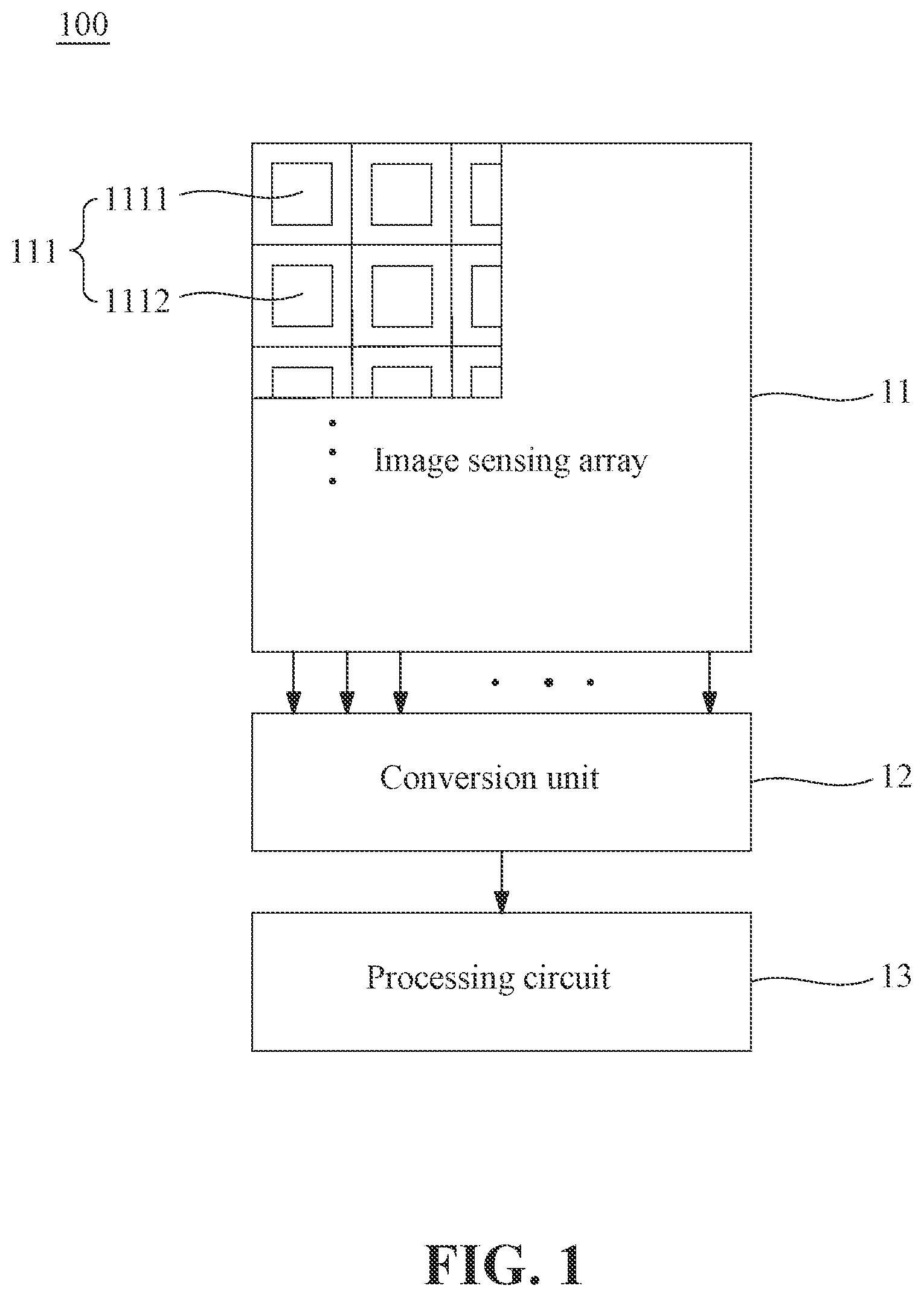 Patent US12184994 Figure 1 – Image sensing device