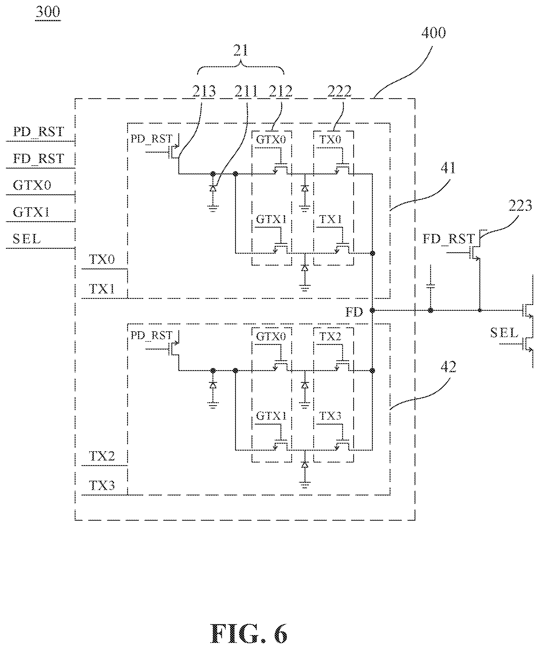 Patent US12184994 Figure 6 – Image sensing device