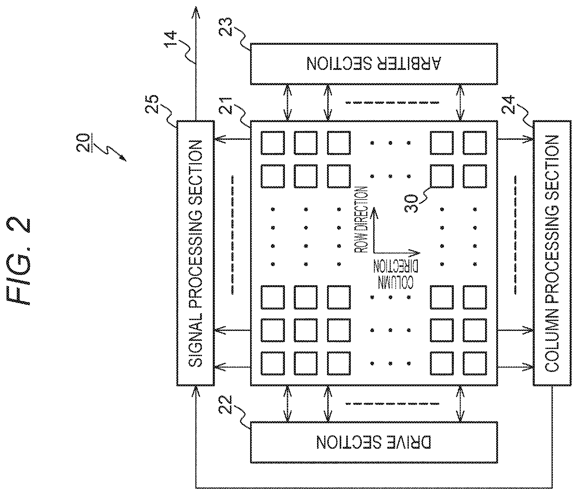 Patent US12184995 Figure 2 – Imaging device and imaging method for preventing an unnecessary event