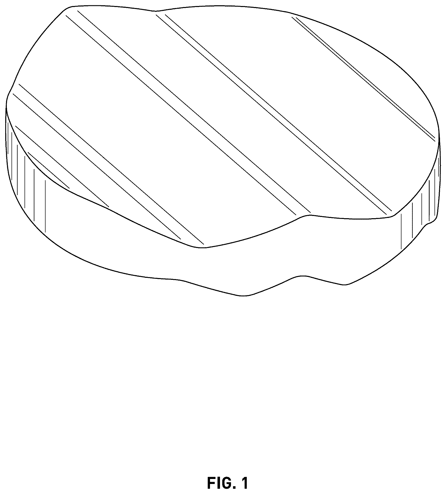 Patent USD1043030 Figure 1 – Cut potato product