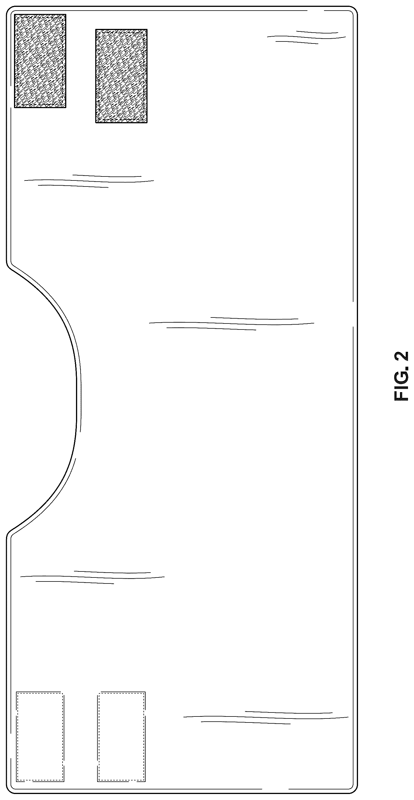 Patent USD1043033 Figure 2 – Ear, face and neck covering