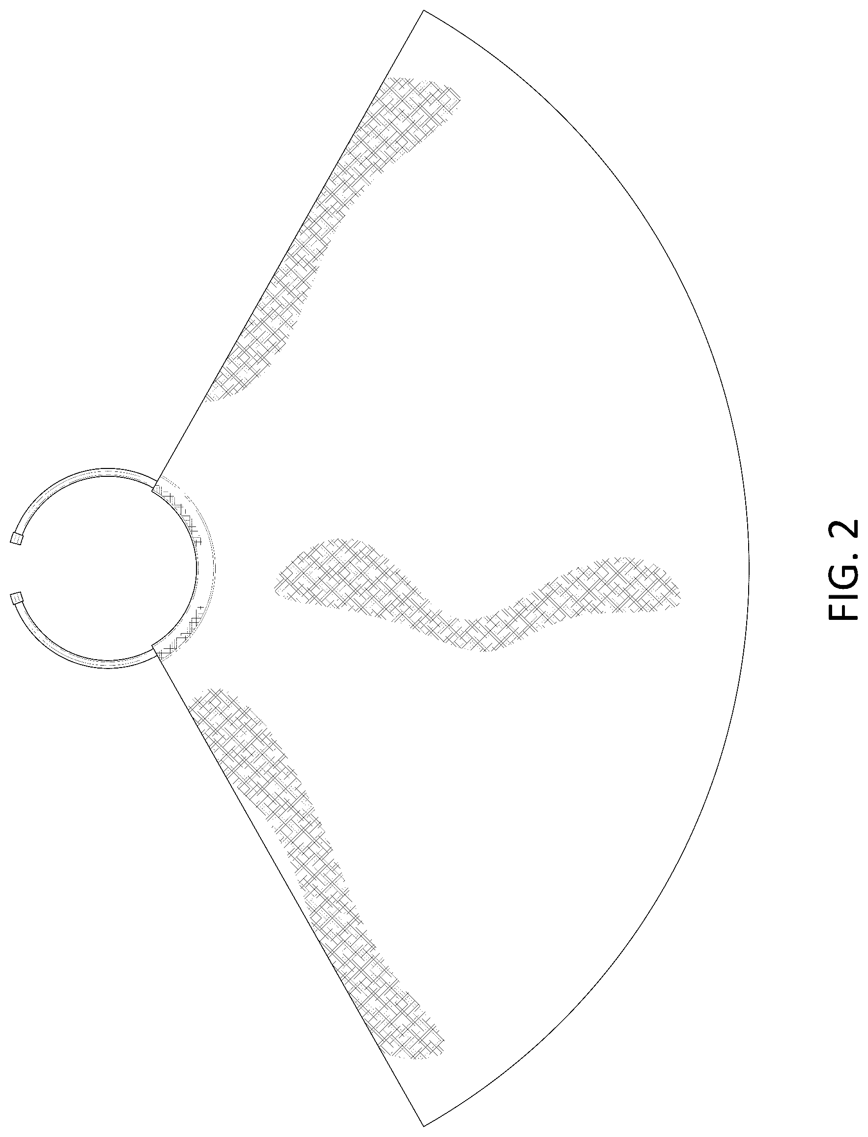 Patent USD1043034 Figure 2 – Neck wrap