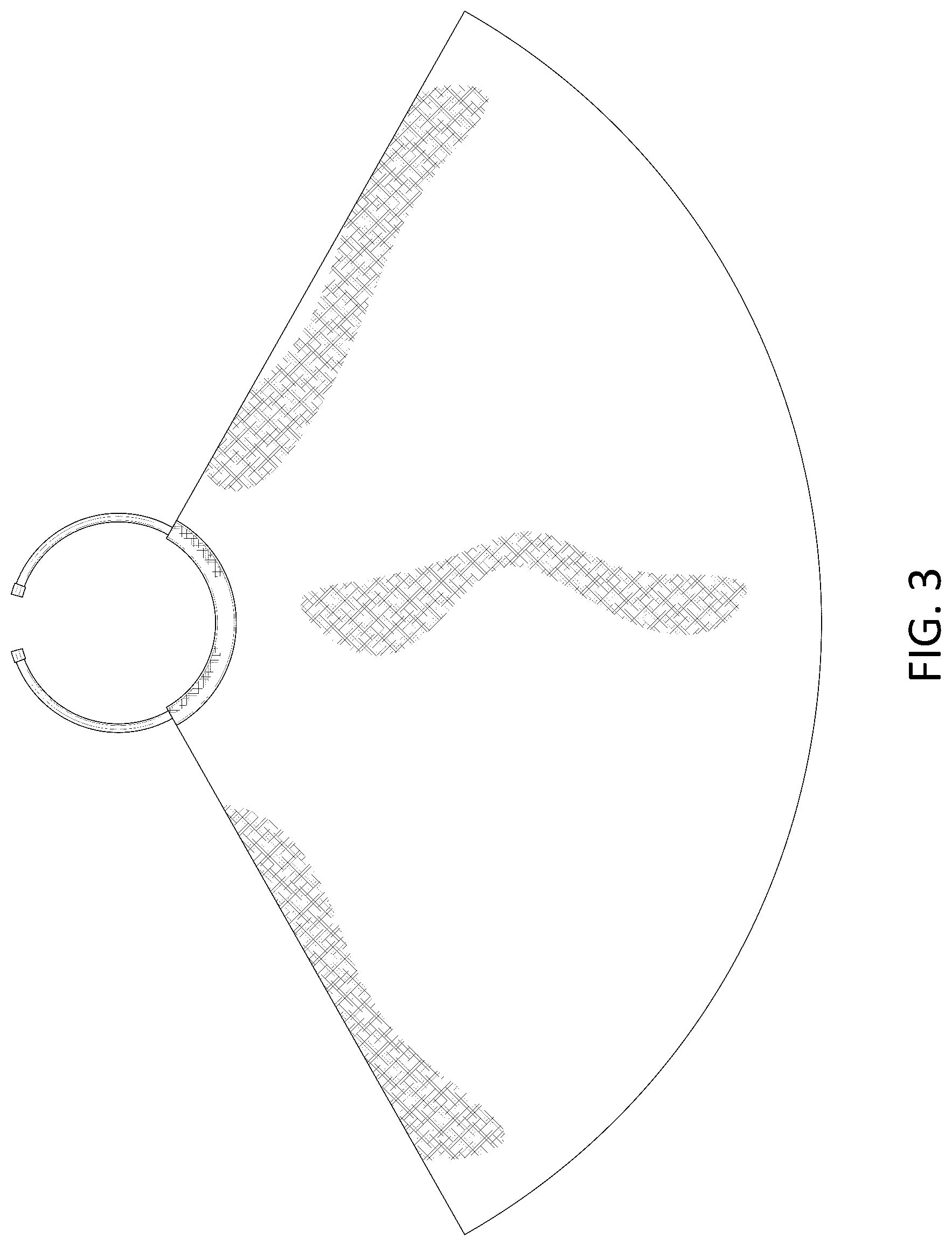 Patent USD1043034 Figure 3 – Neck wrap
