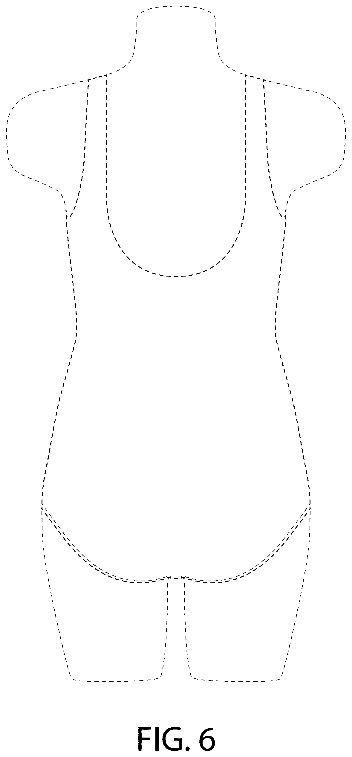 Patent USD1043038 Figure 6 – Swimsuit