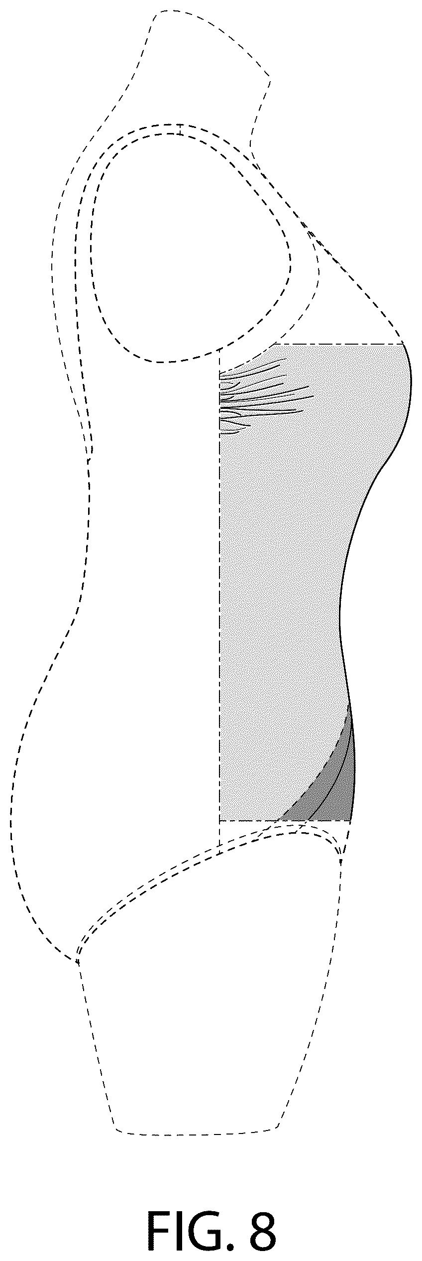 Patent USD1043038 Figure 8 – Swimsuit