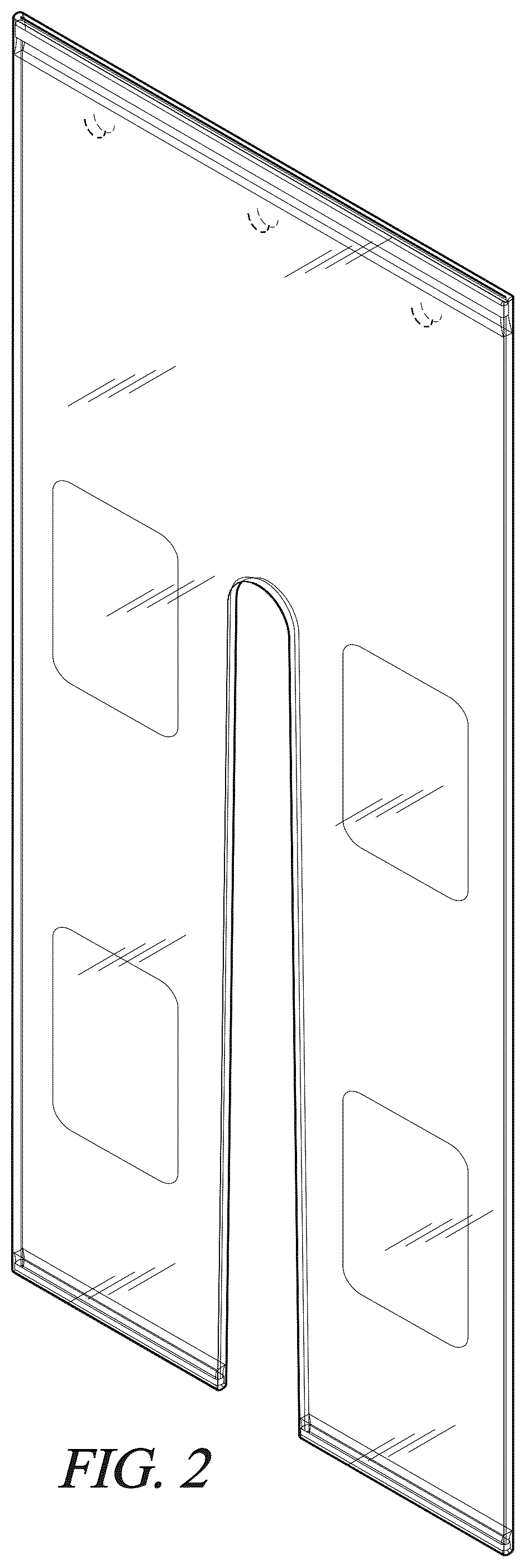 Patent USD1043043 Figure 2 – Lower body garment