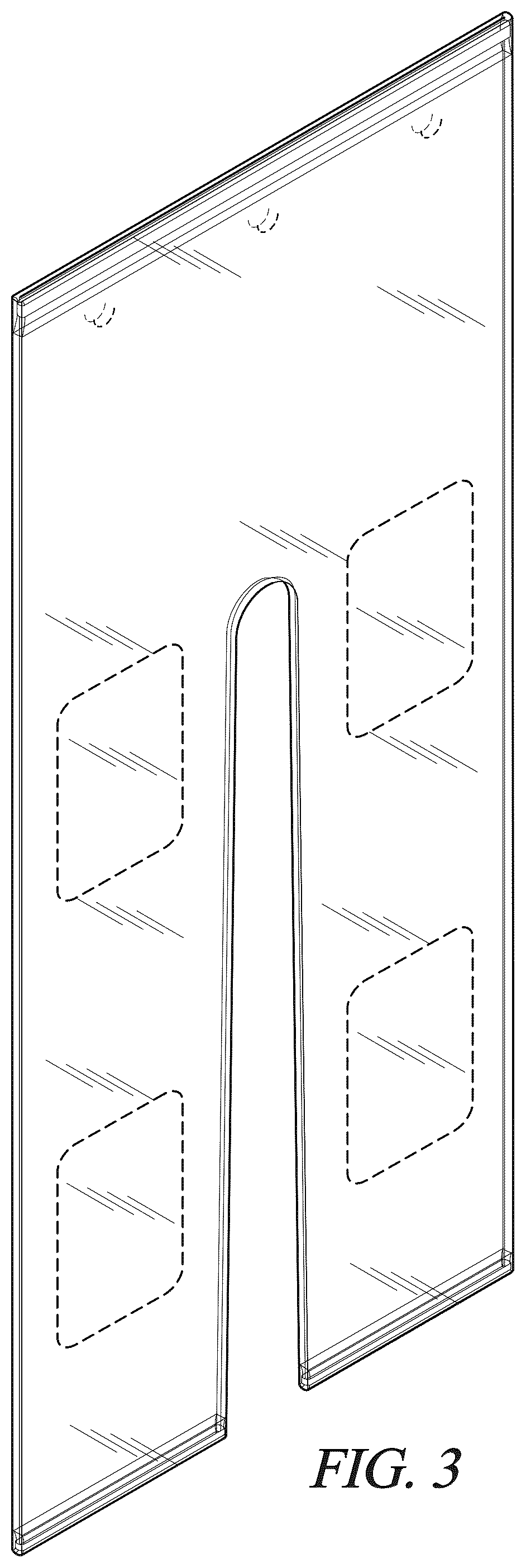 Patent USD1043043 Figure 3 – Lower body garment