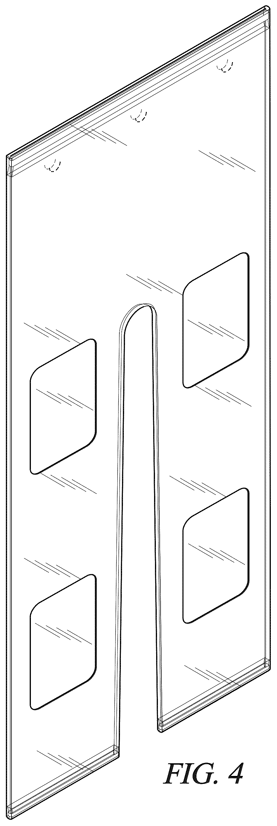 Patent USD1043043 Figure 4 – Lower body garment