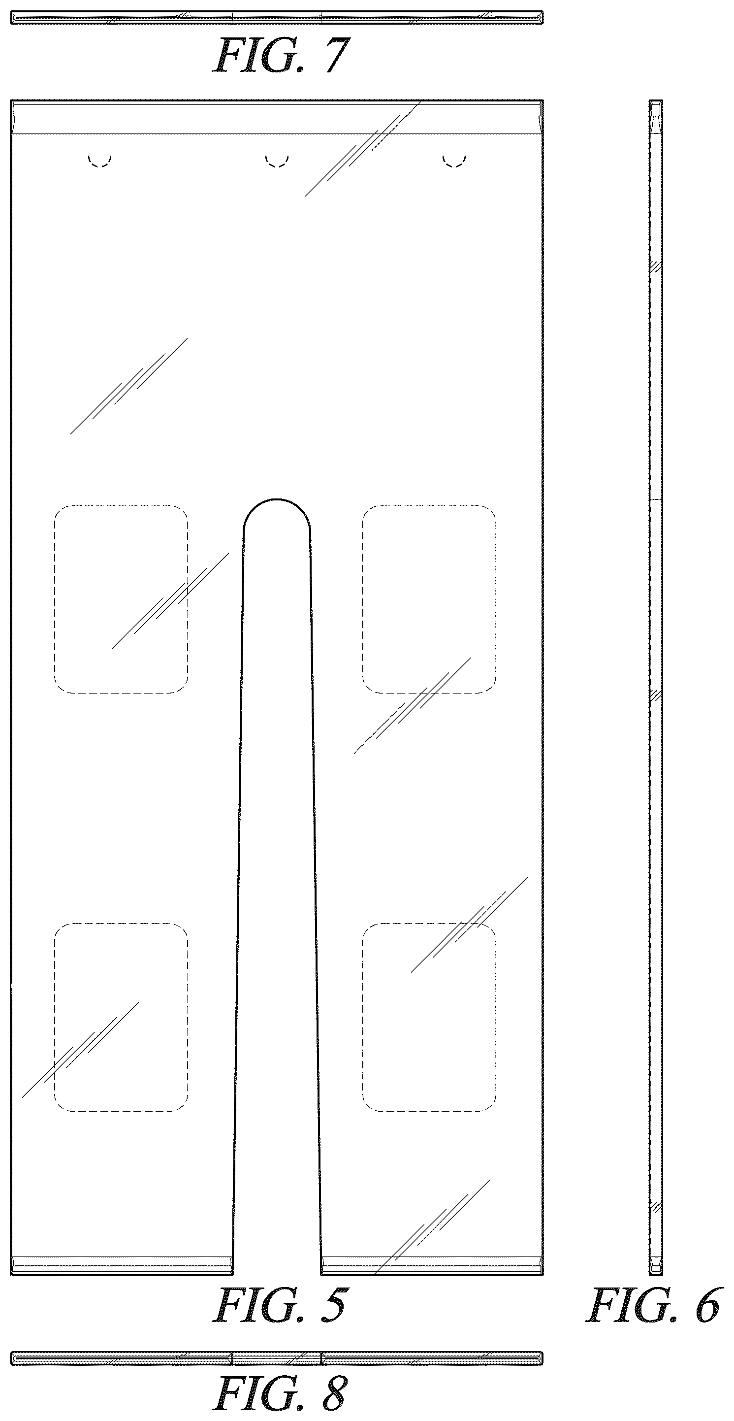 Patent USD1043043 Figure 5 – Lower body garment