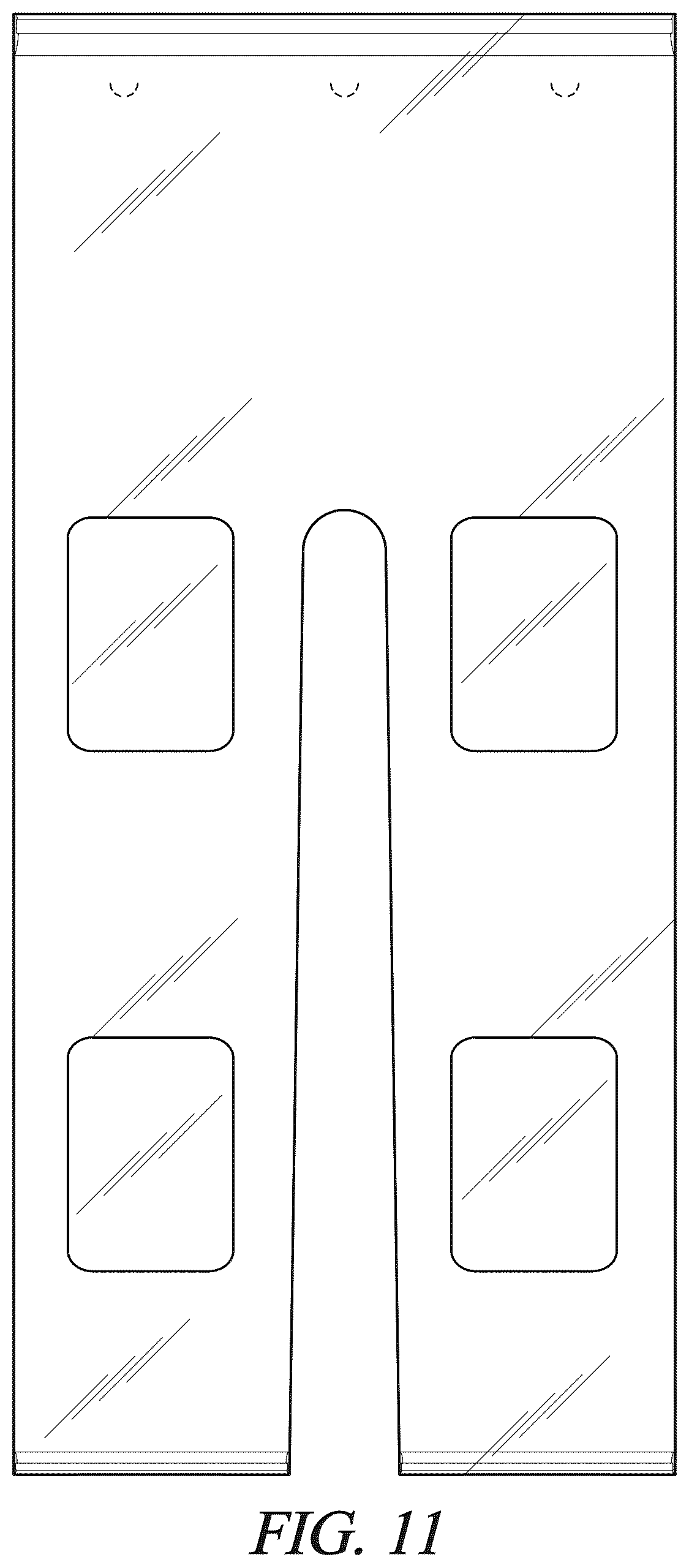 Patent USD1043043 Figure 8 – Lower body garment
