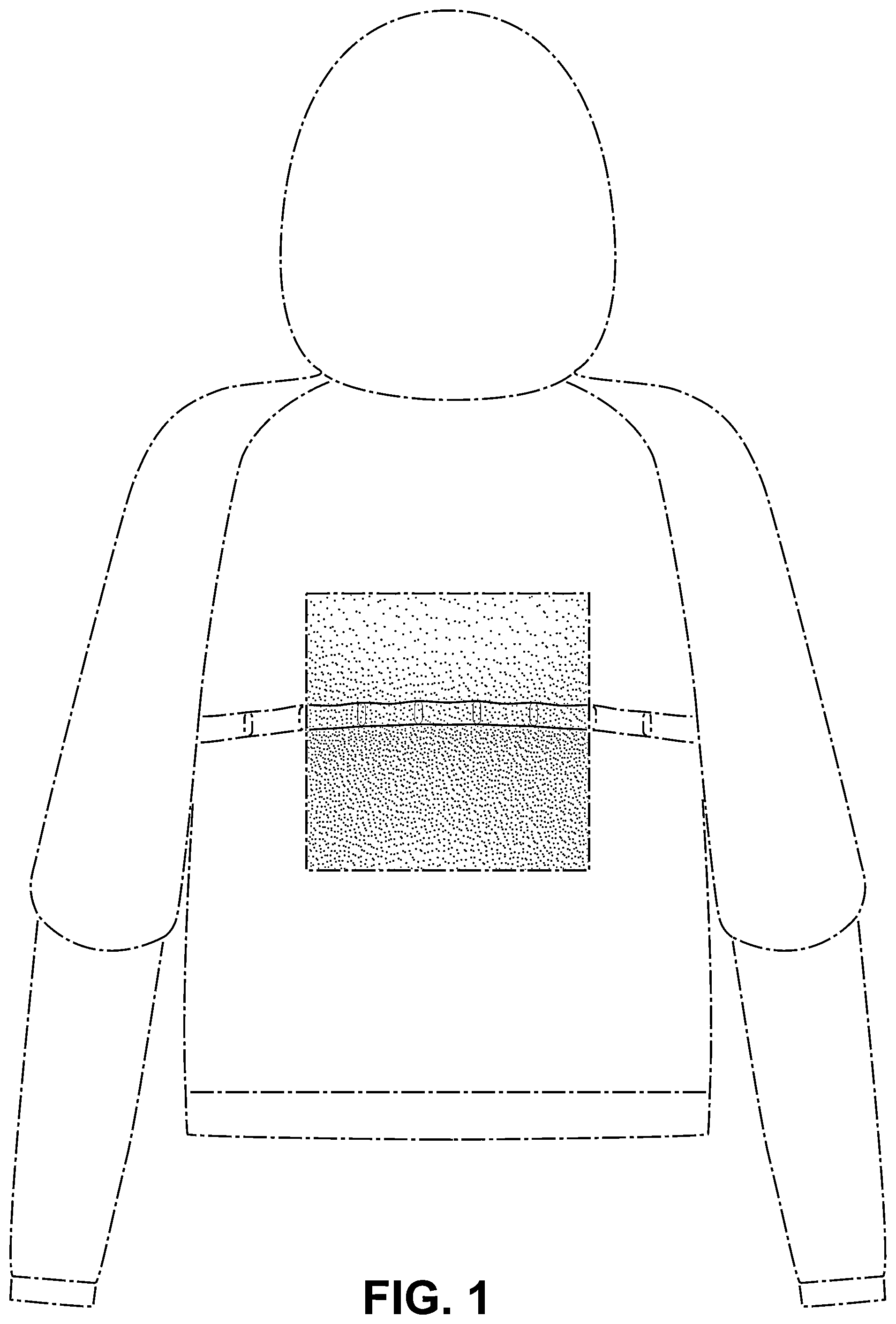 Patent USD1043045 Figure 1 – Jacket