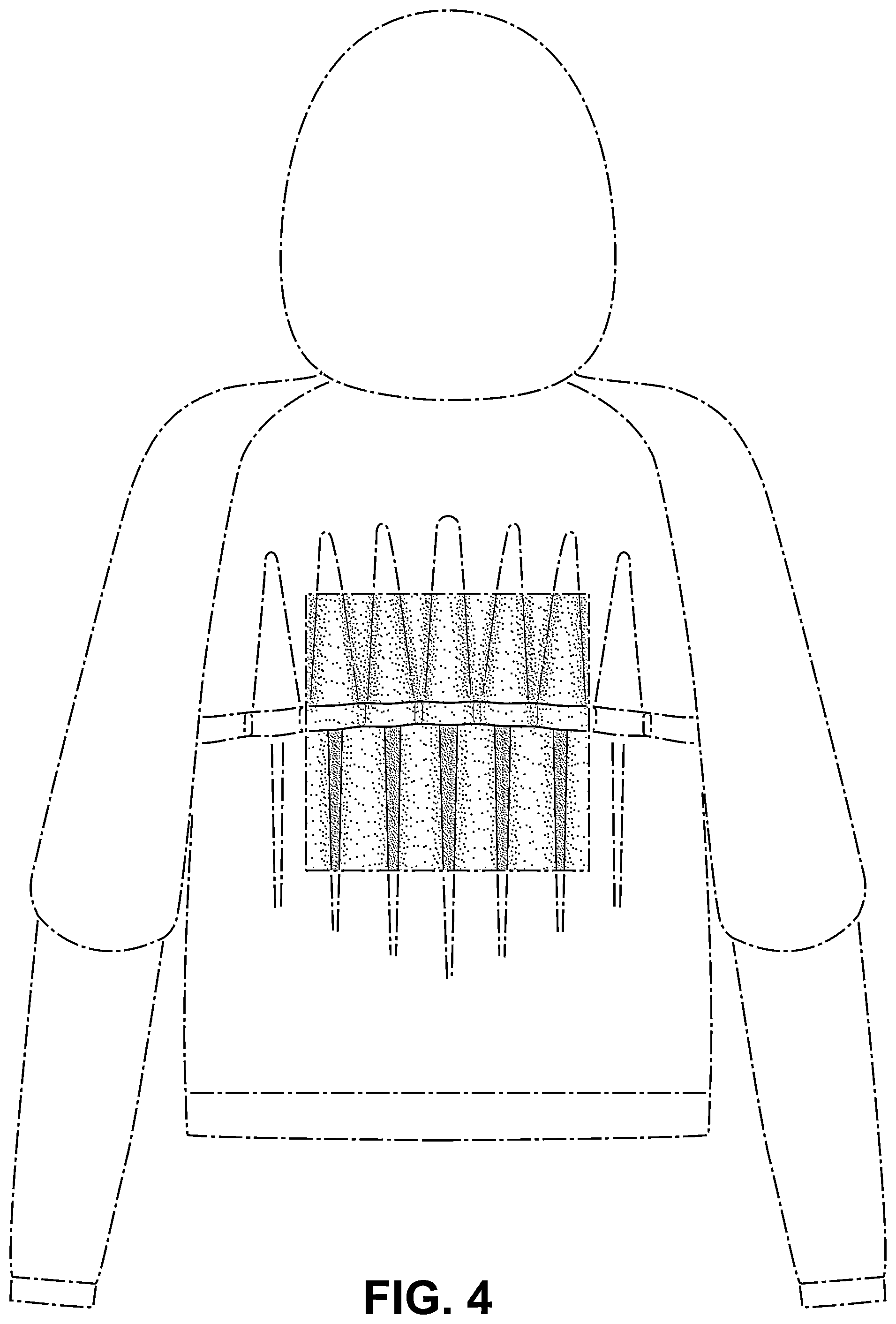 Patent USD1043045 Figure 4 – Jacket