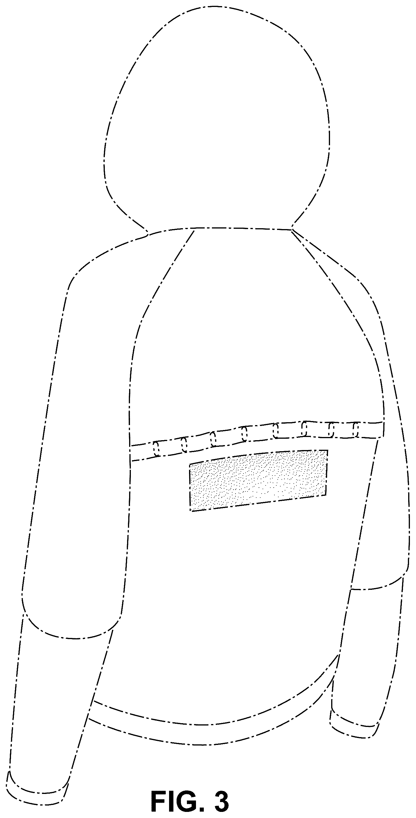 Patent USD1043046 Figure 3 – Jacket