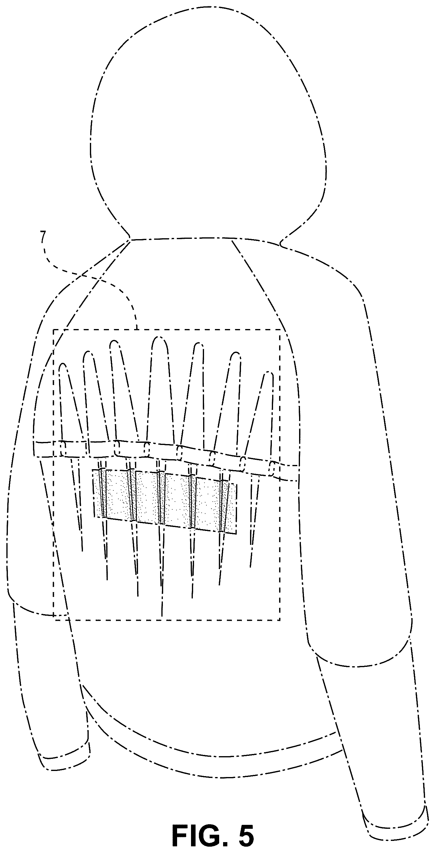 Patent USD1043046 Figure 5 – Jacket