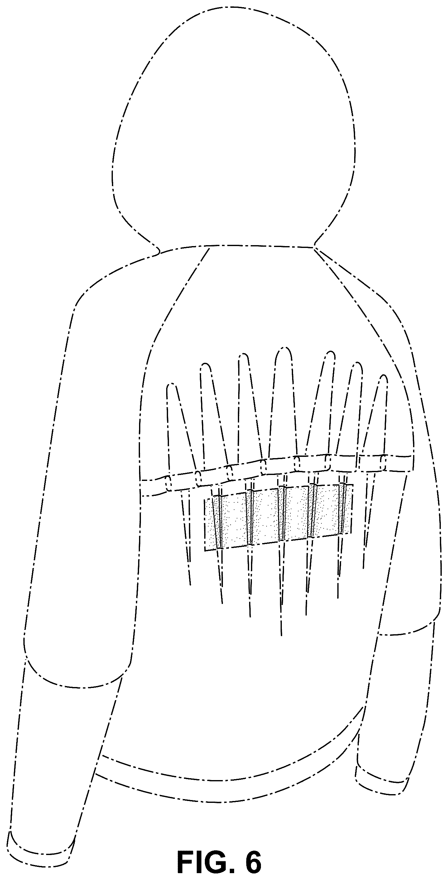 Patent USD1043046 Figure 6 – Jacket